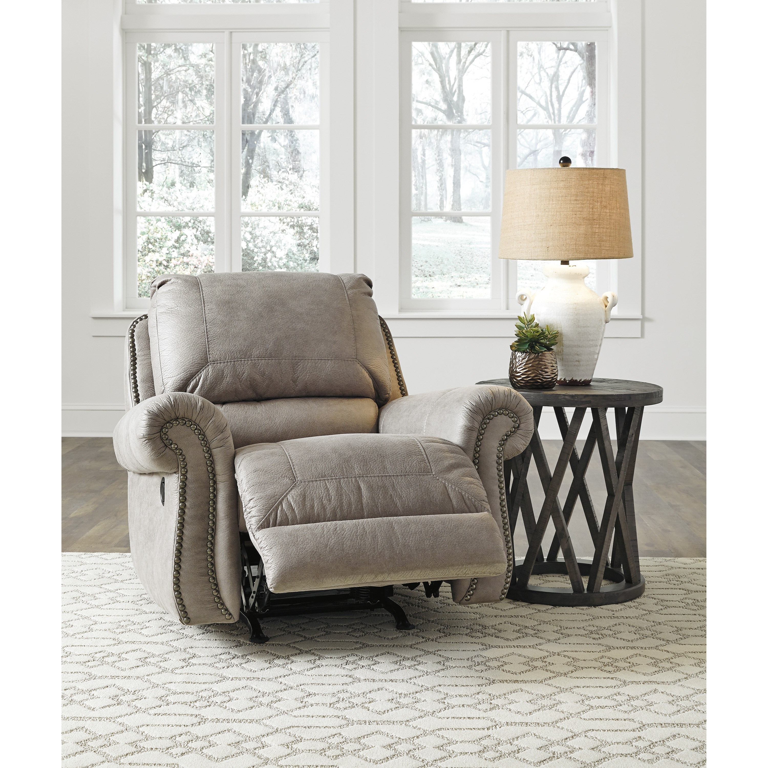 Ashley olsberg steel rocker recliner top