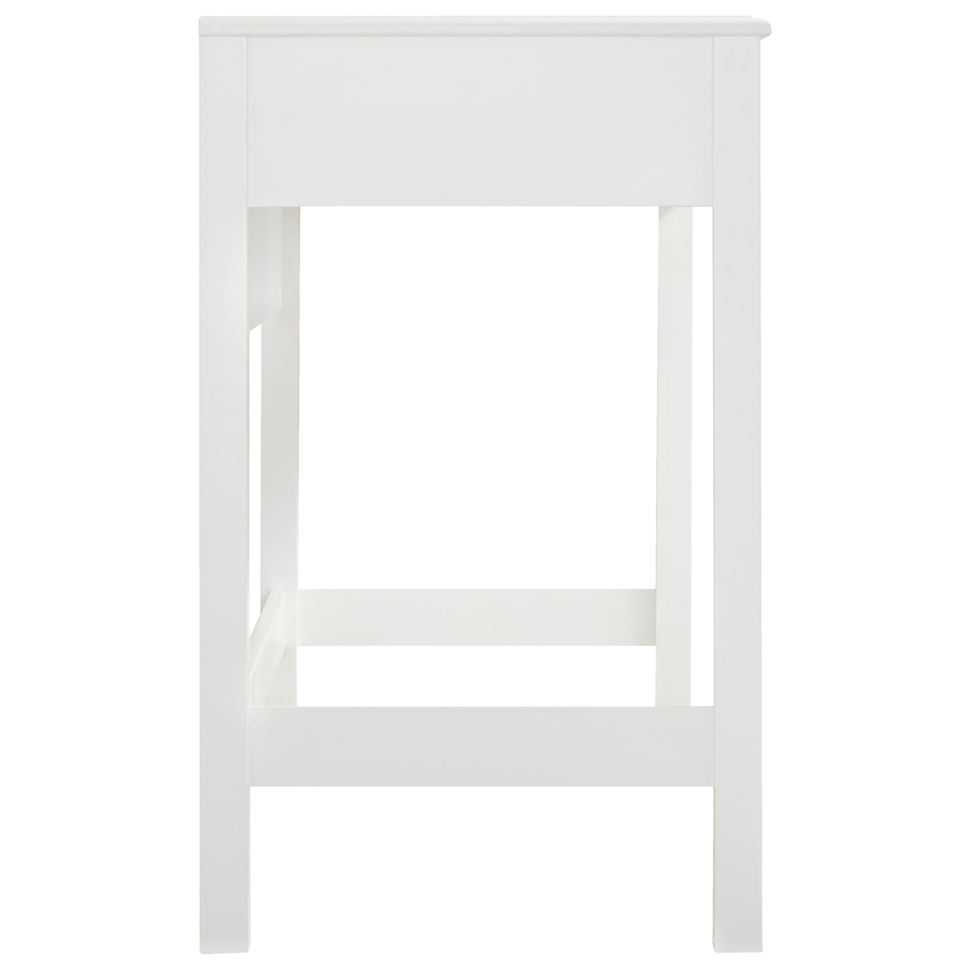 Signature Design by Ashley Othello Z1611054 White Finish Home Office Small Desk with Drawer