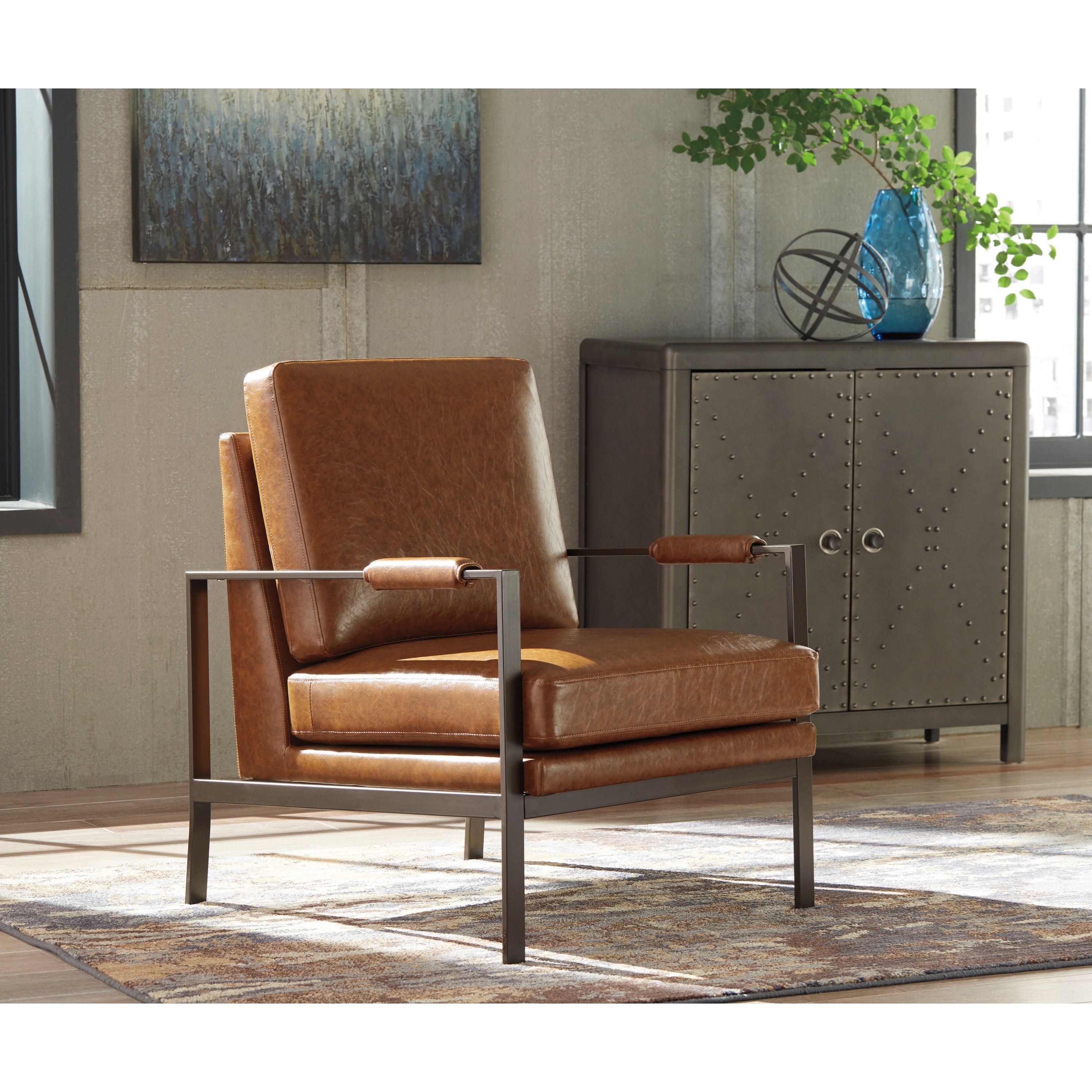 Signature Design by Ashley Peacemaker 174300079 Dark Bronze Finish