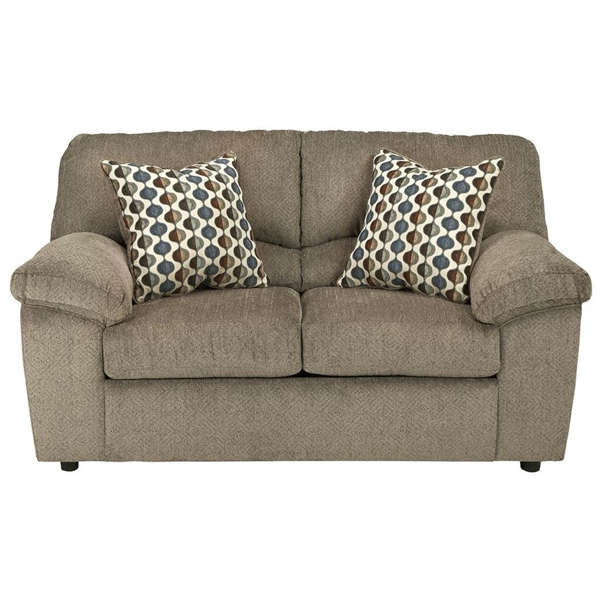 Signature Design by Ashley Pindall 7300435 Casual Loveseat with Pillow