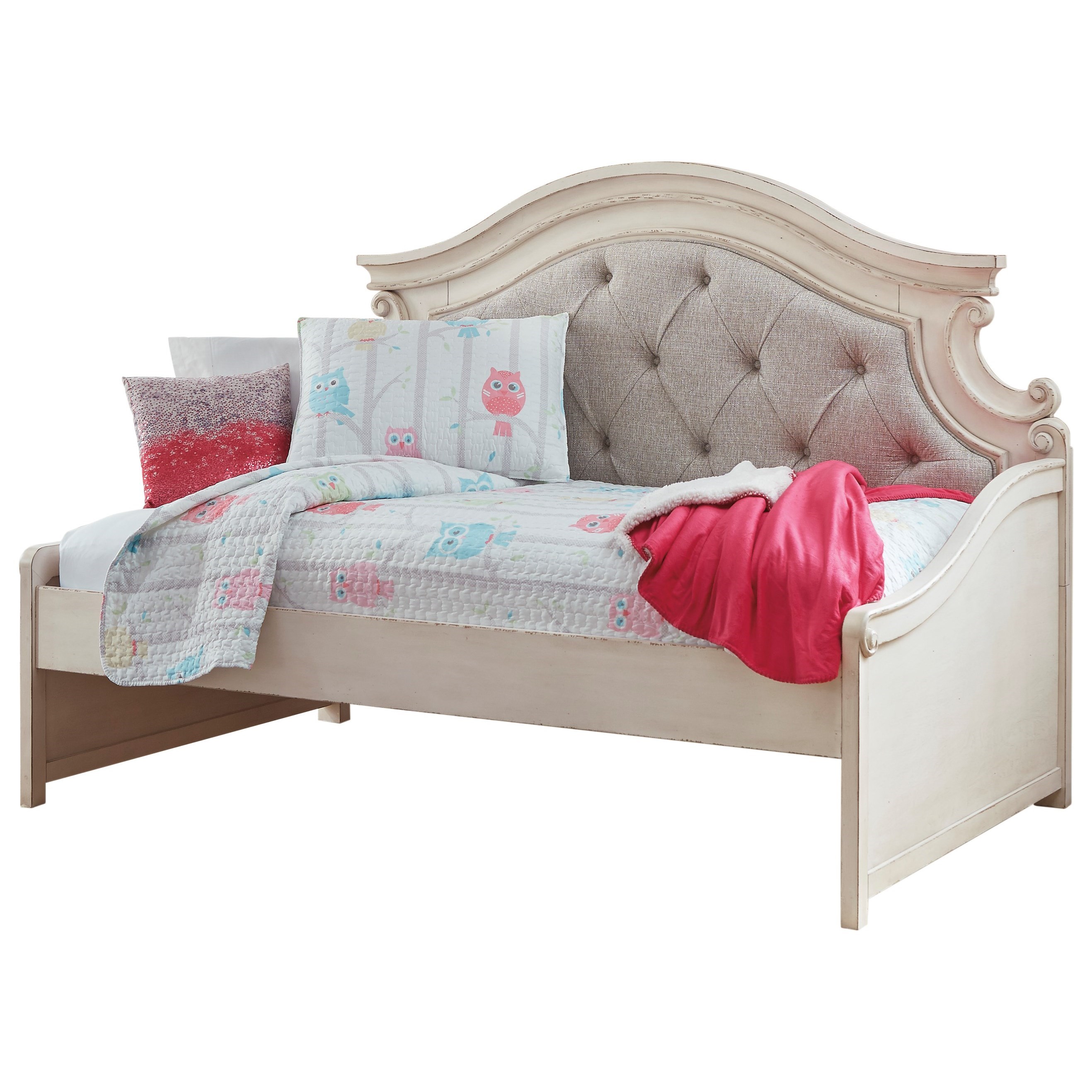 Signature Design by Ashley Realyn B743 80 Twin Upholstered Day Bed