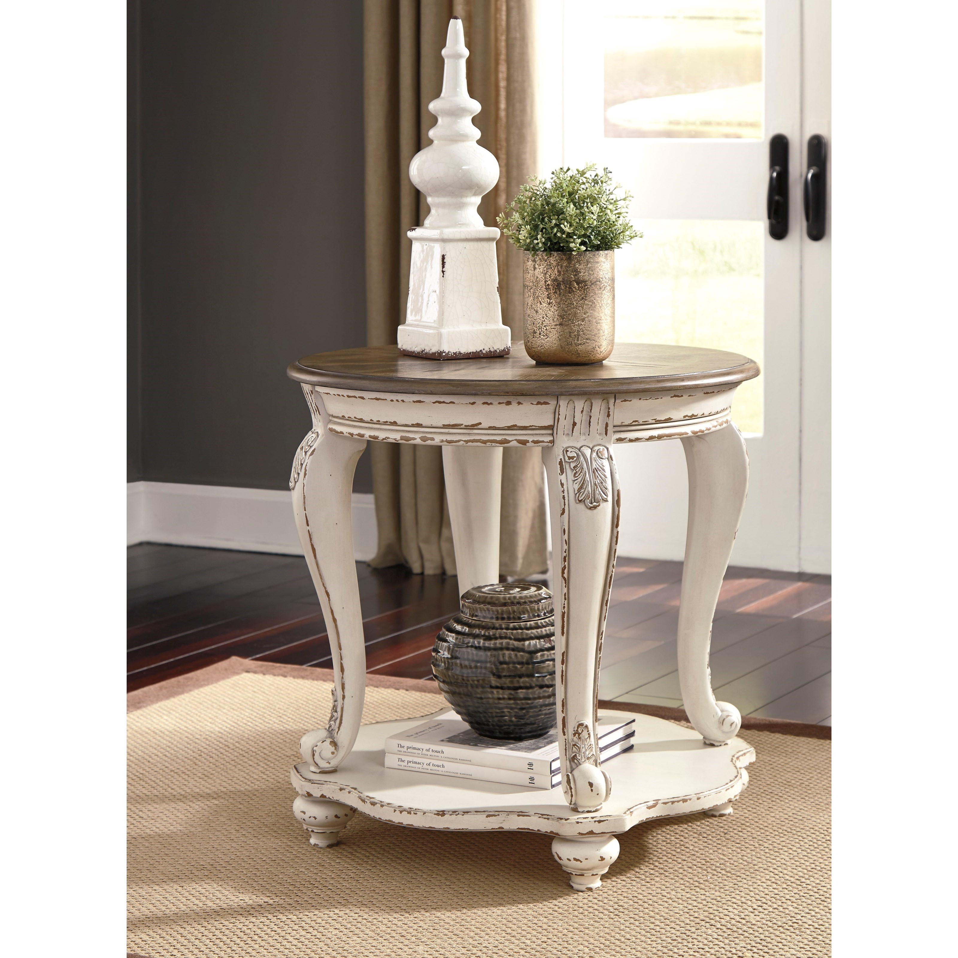 Ashley furniture store realyn sofa table