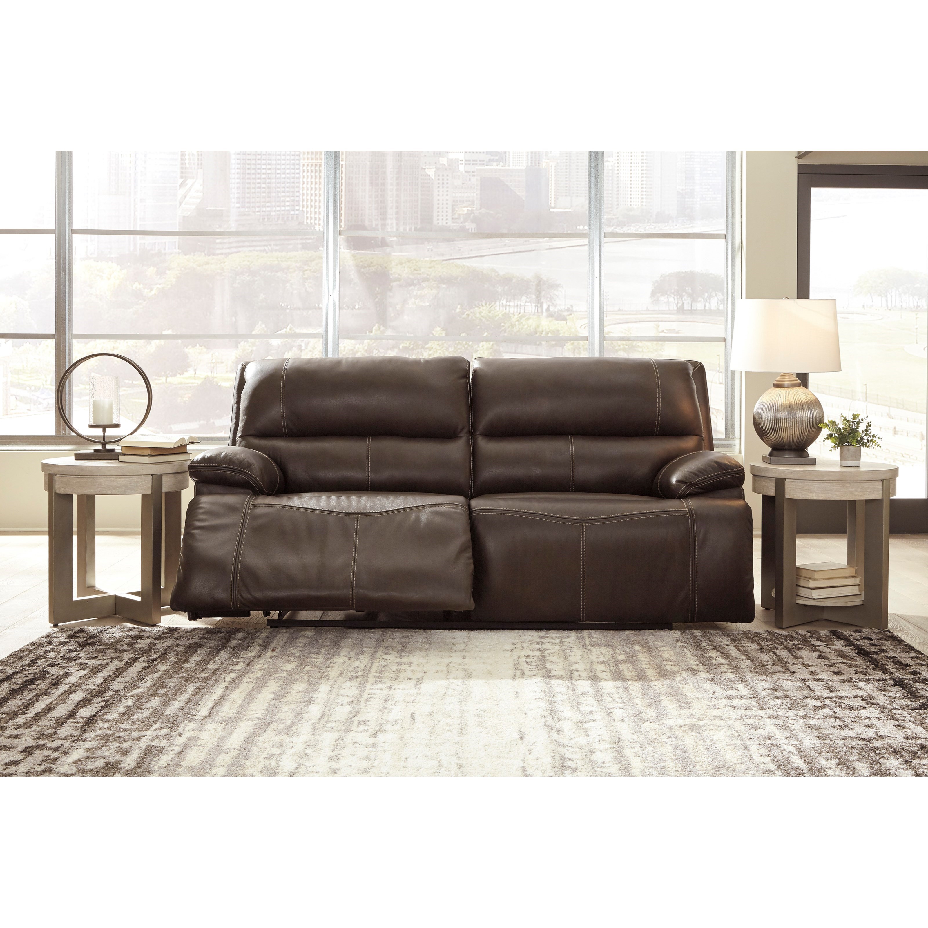 Ashley ricmen wide seat on sale power recliner