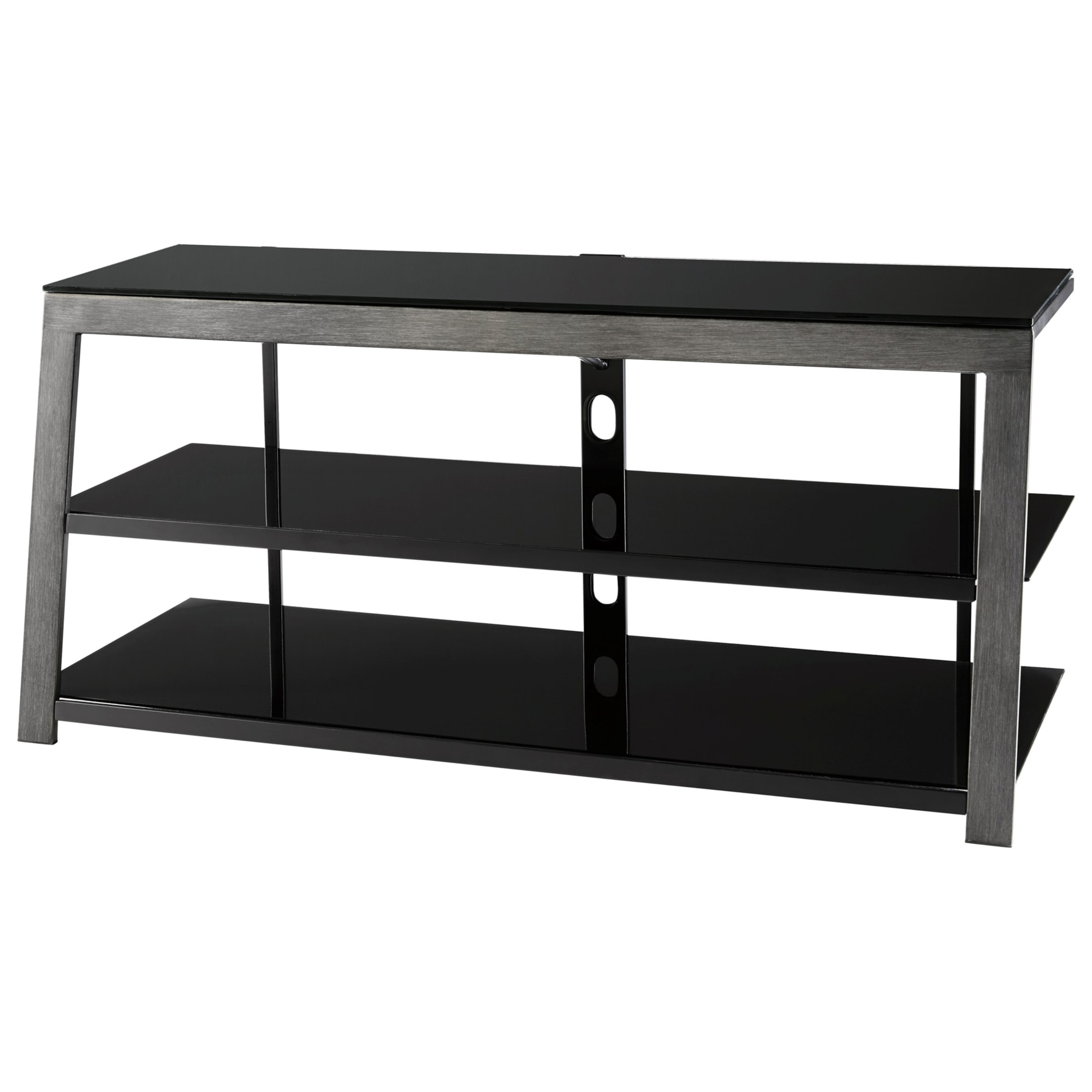 Signature Design by Ashley Rollynx W32610 Contemporary Metal/Glass TV Stand Royal Furniture