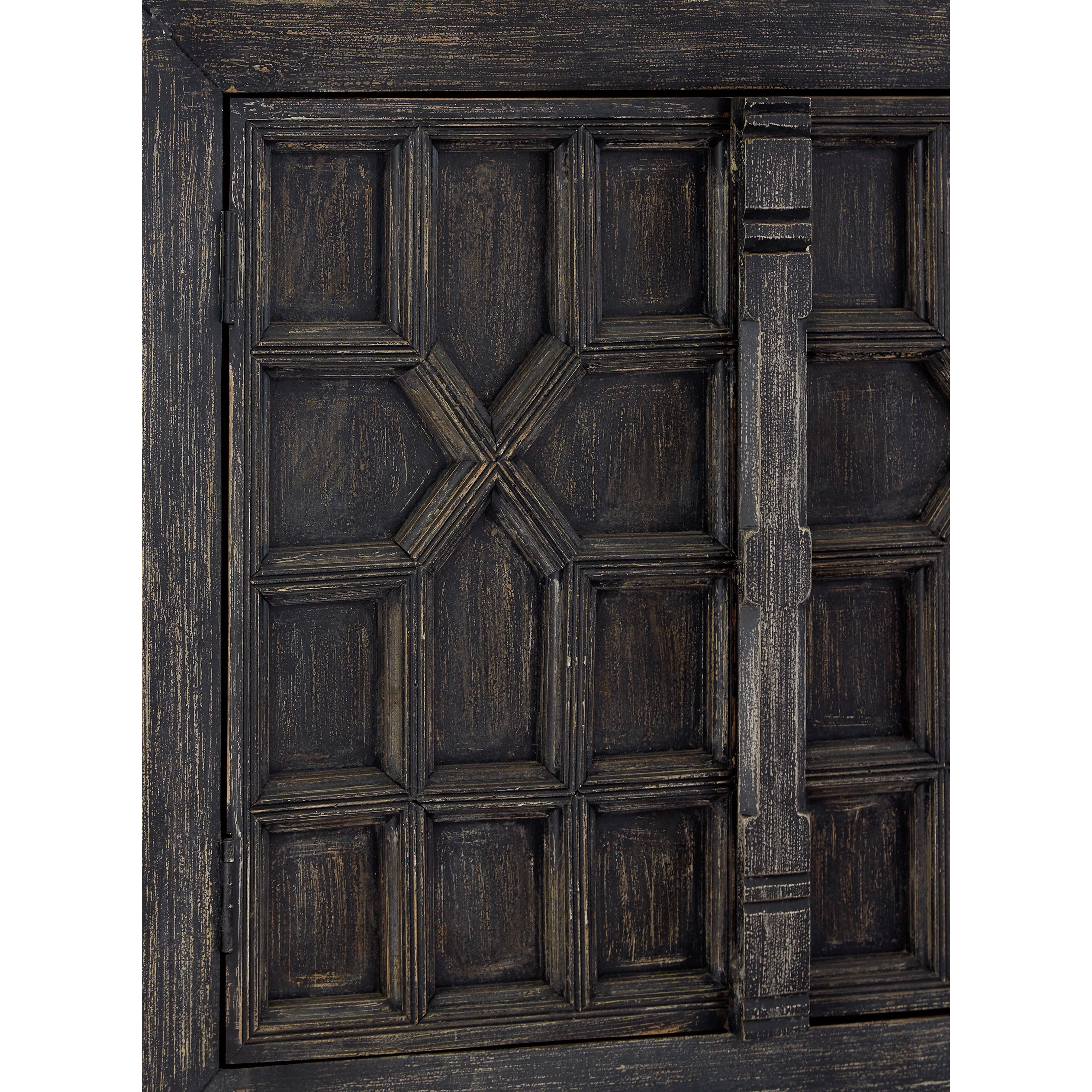 Signature Design by Ashley Roseworth A4000309 Distressed Black