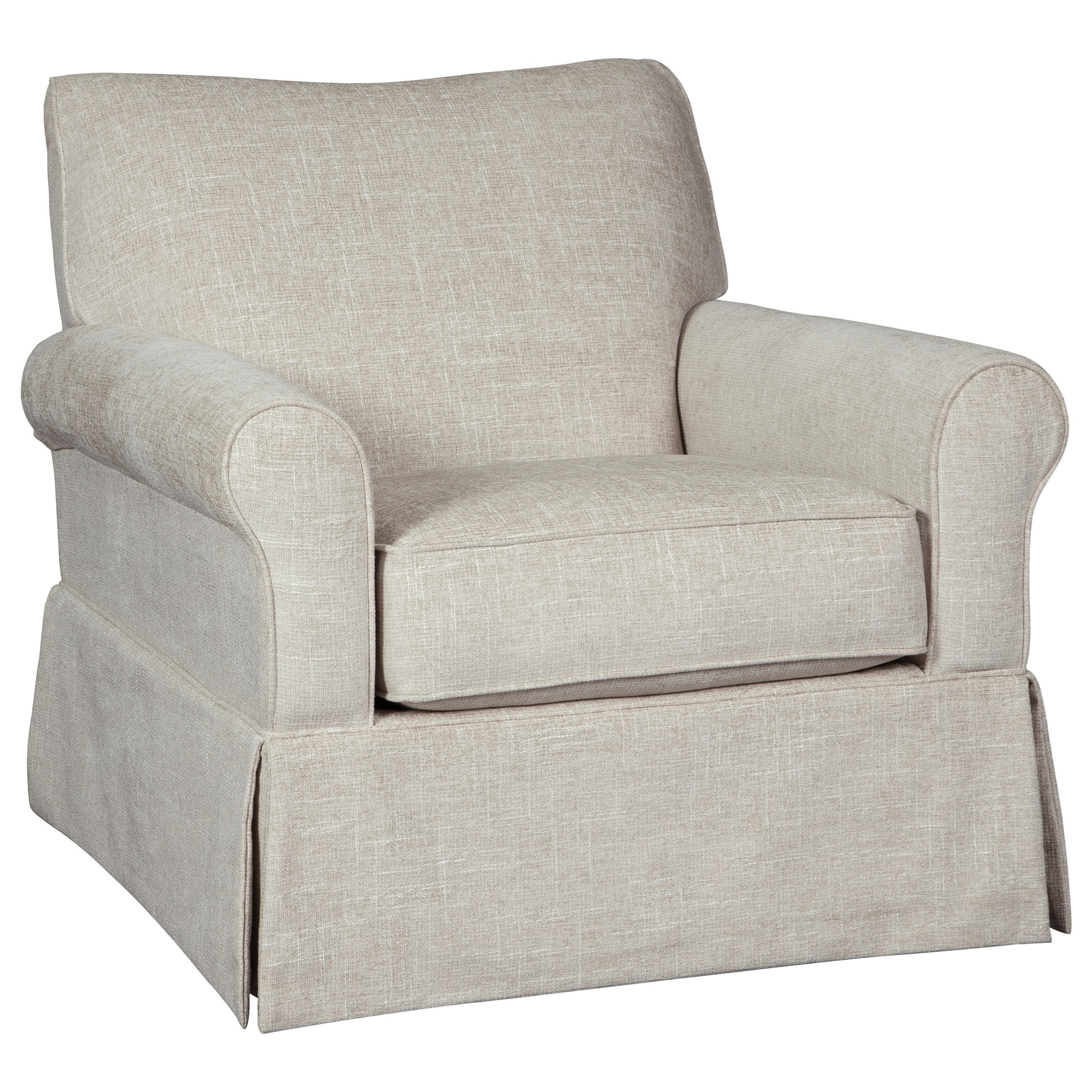 Searcy quartz swivel glider accent chair clearance