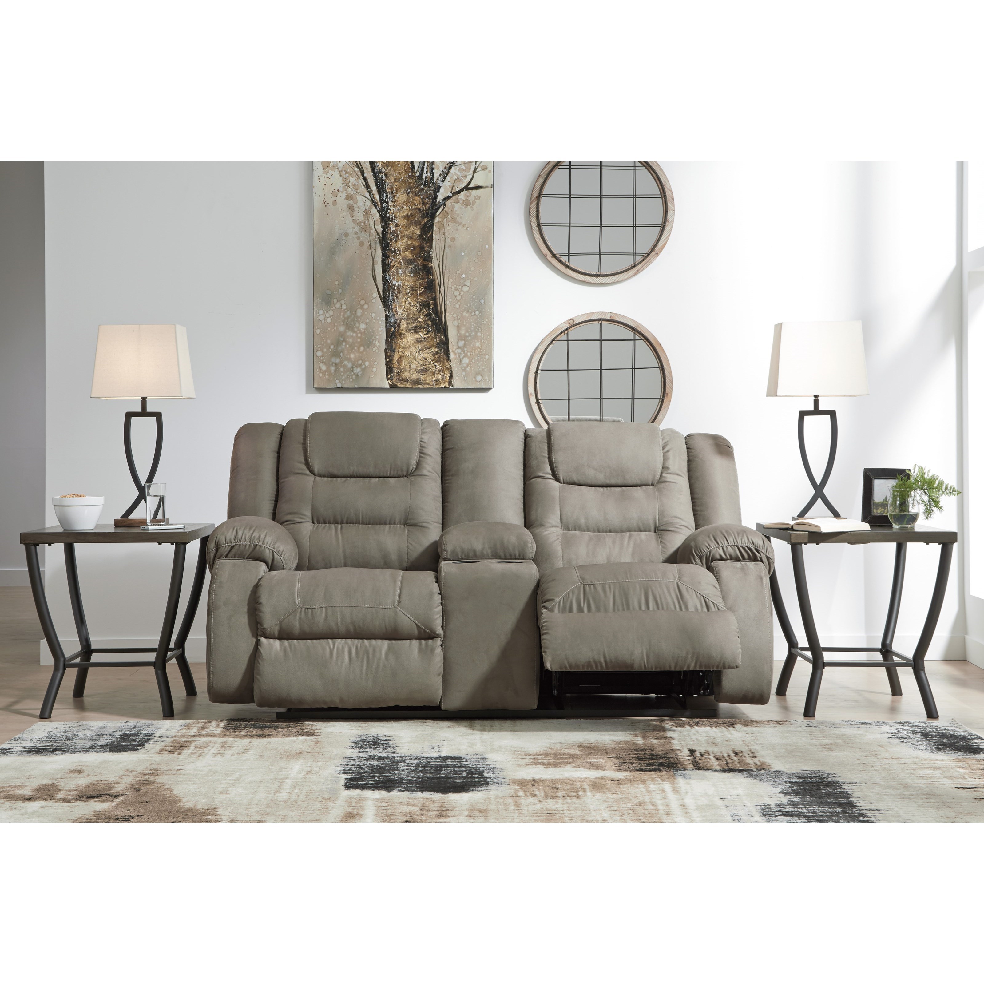 Couch with hotsell center console