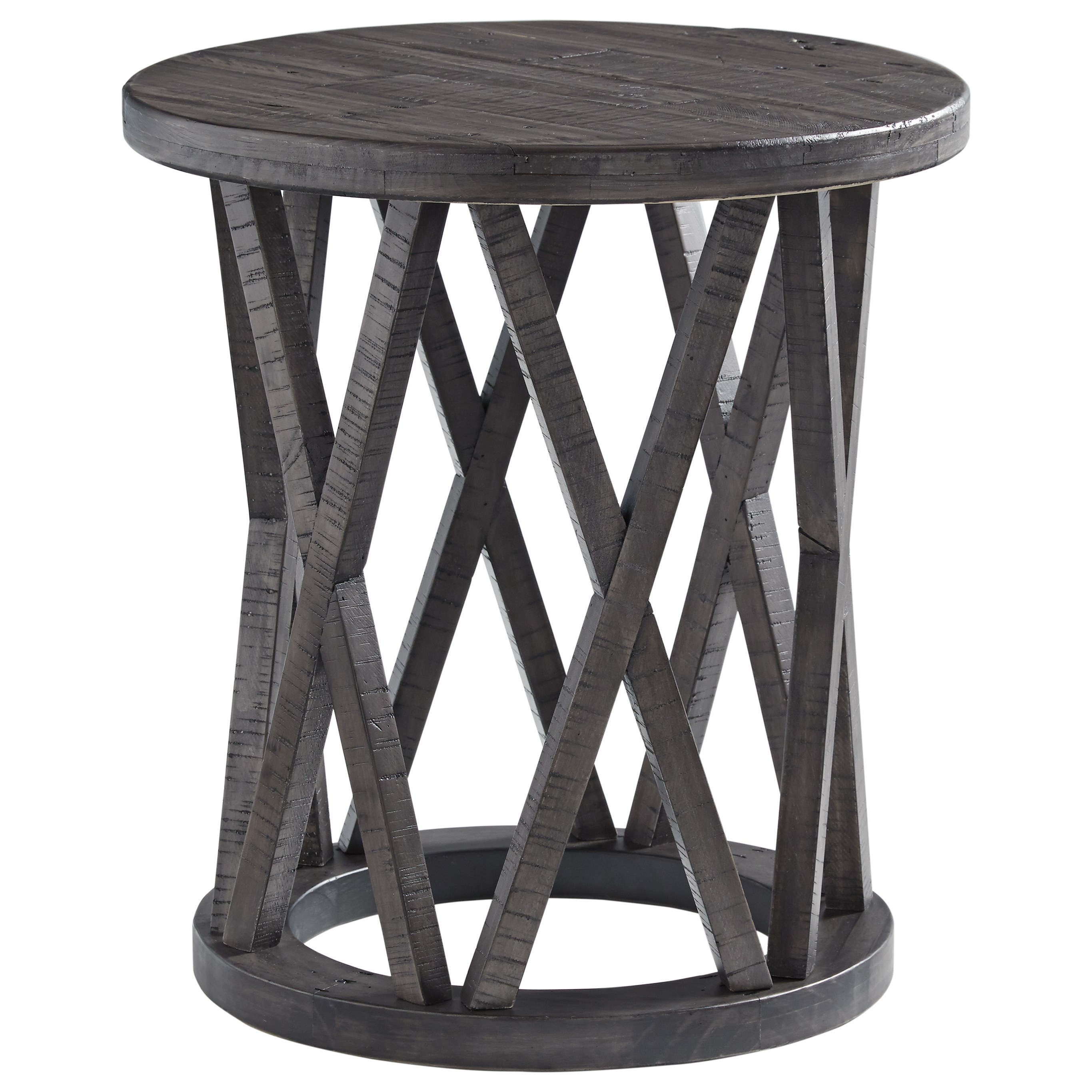 Belfort Select Sharzane 543667645 Round End Table with