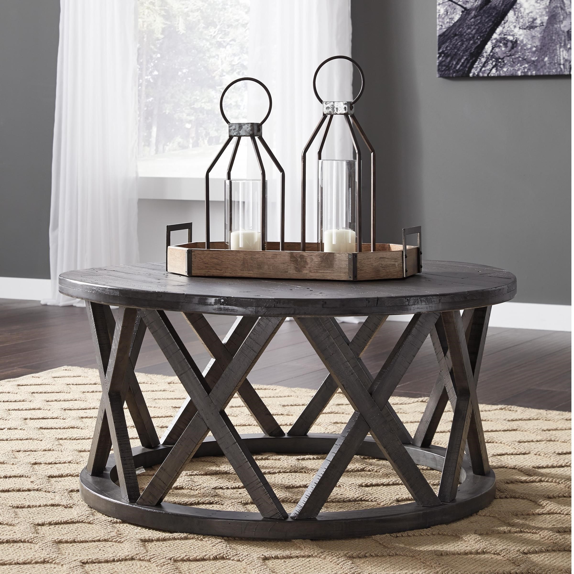 Ashley furniture glass shop top coffee table