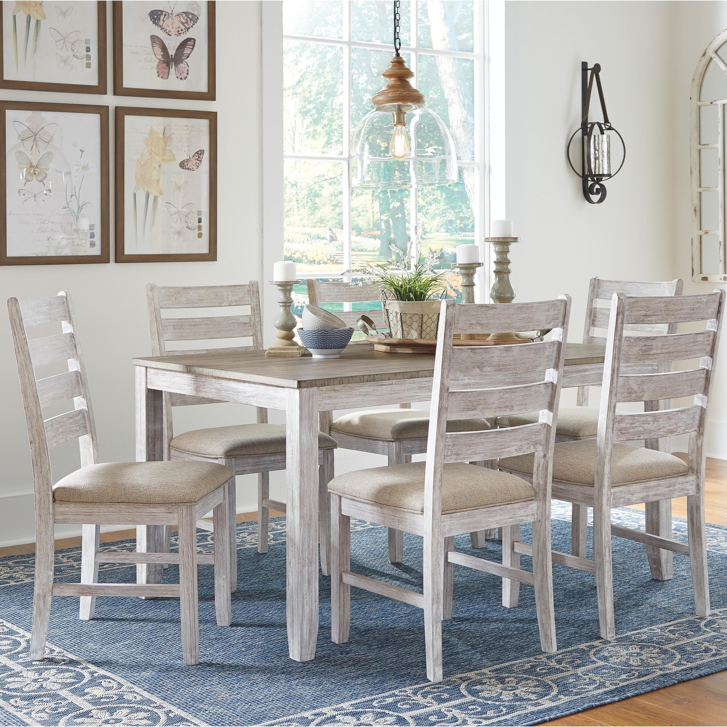 Skempton 7 piece deals dining table set