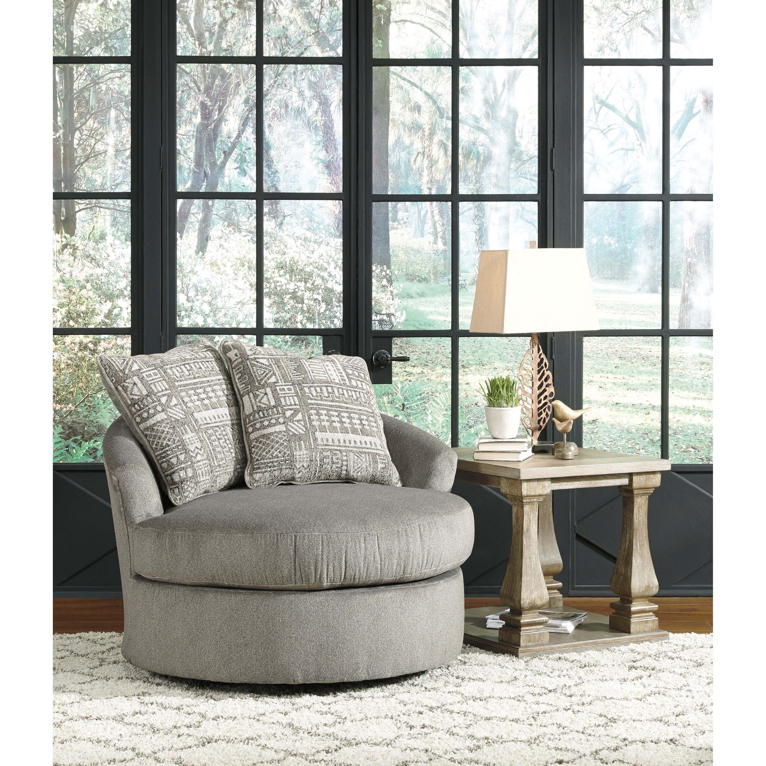 Ashley swivel accent new arrivals chair