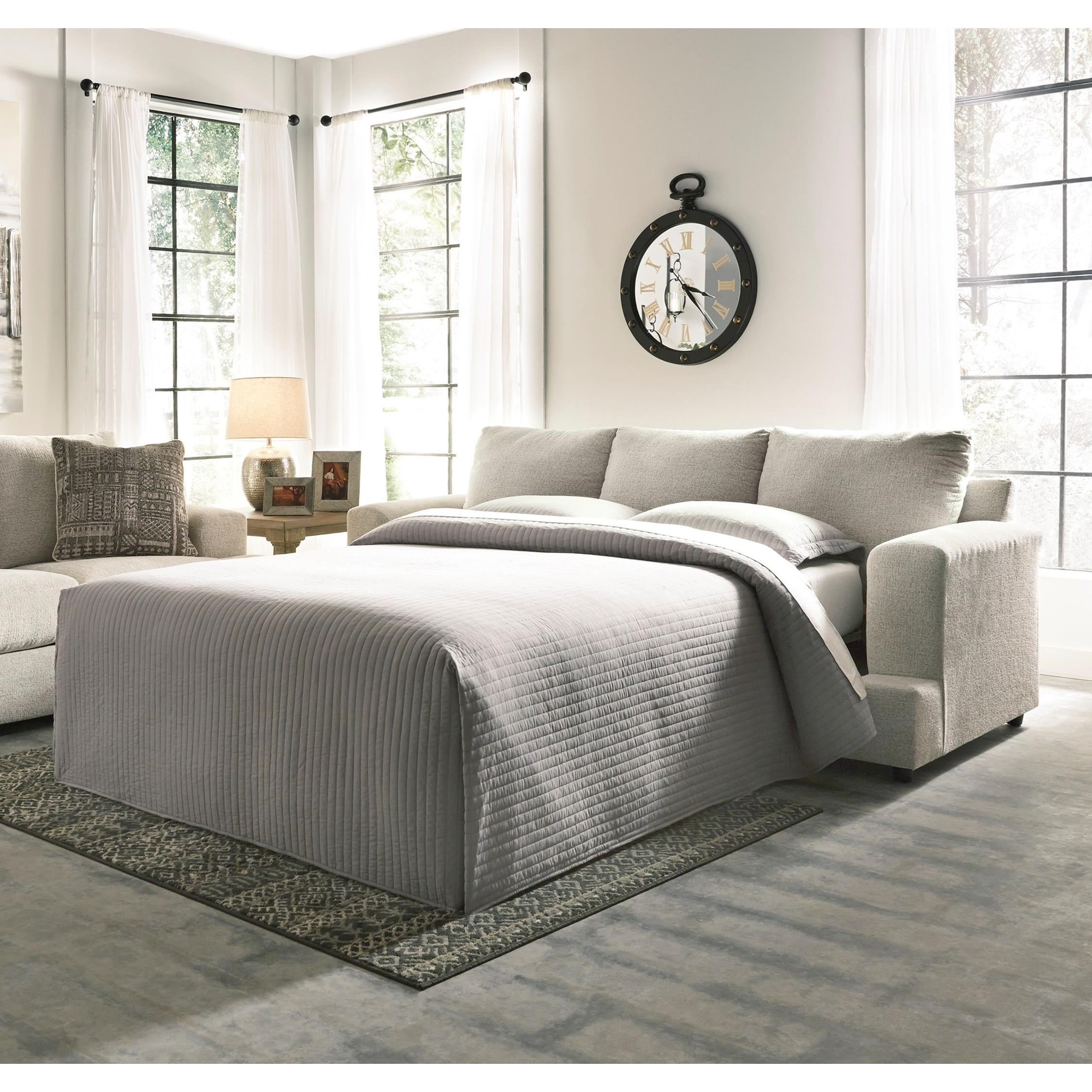 Signature Design by Ashley Soletren 164303 Contemporary Queen Sofa