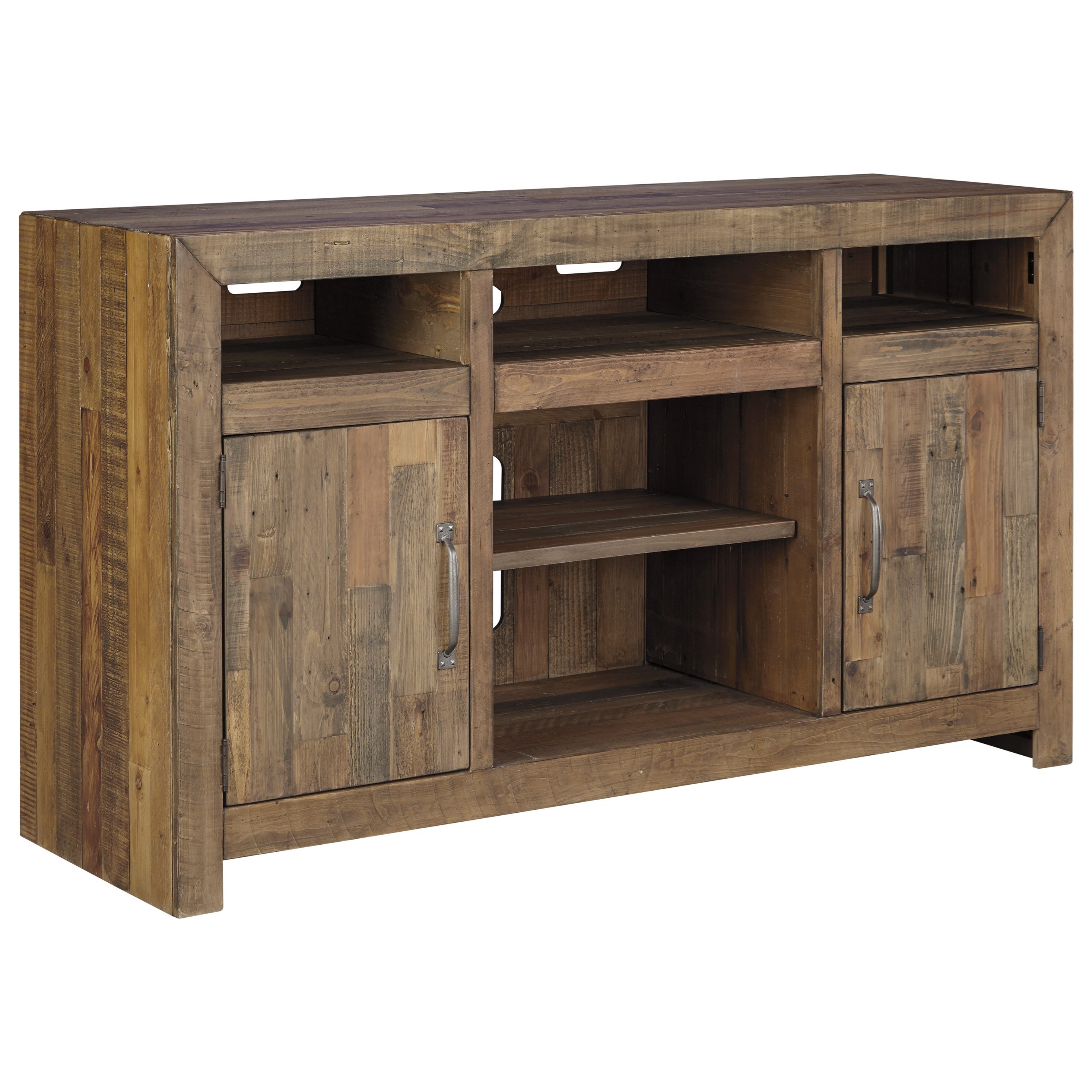 Signature Design by Ashley Sommerford W775 48 Reclaimed Pine Solid