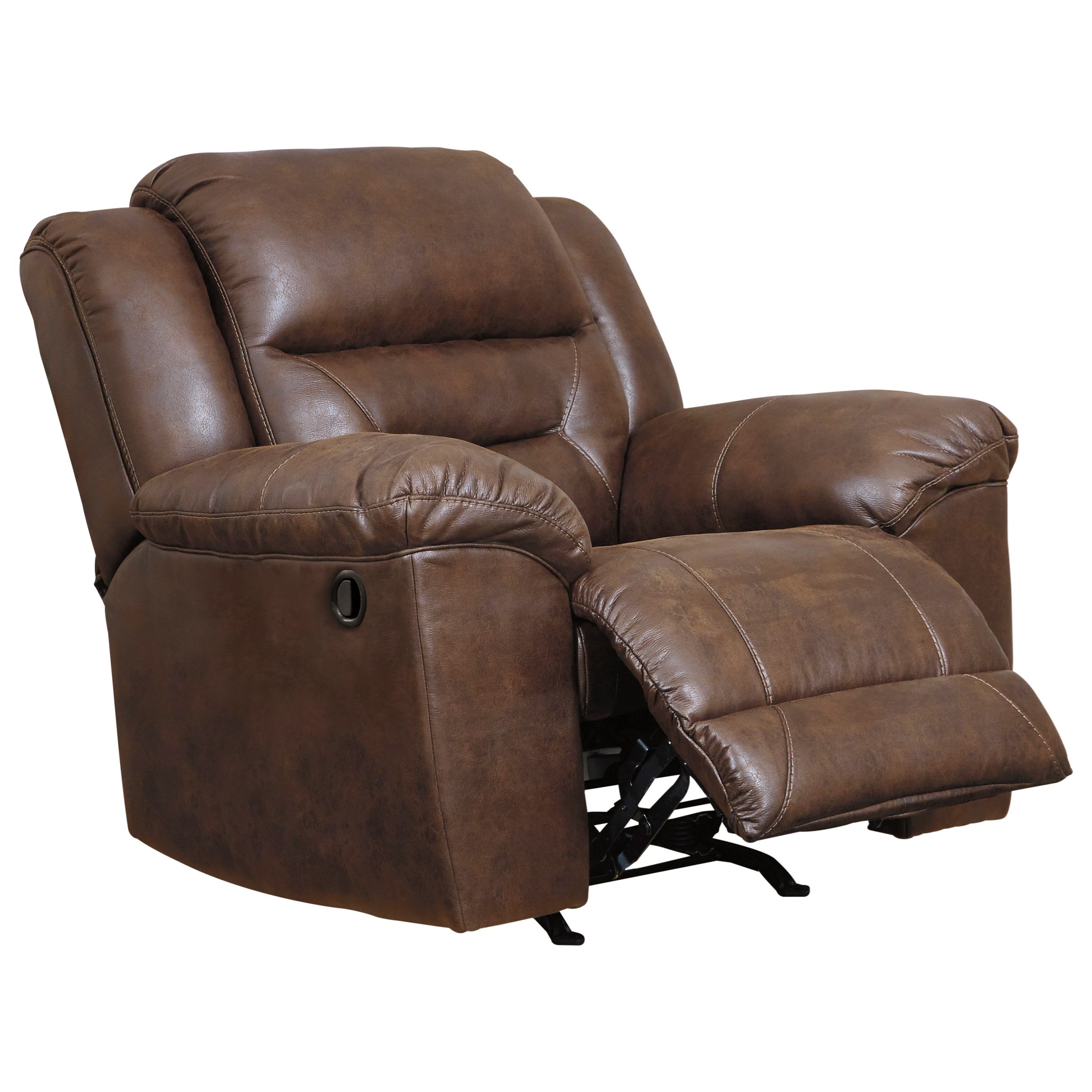 Ashley leather hotsell rocker recliner
