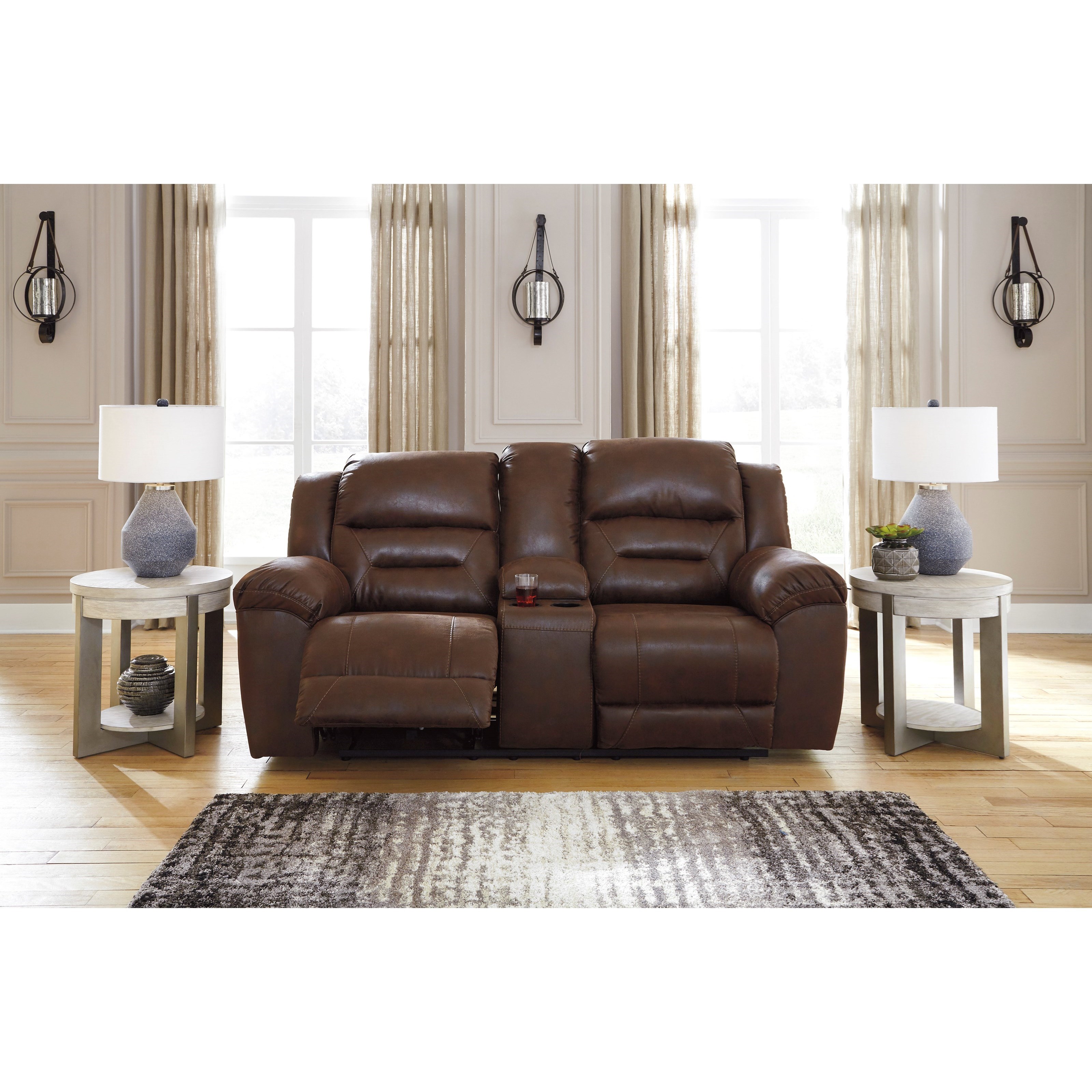 Ashley furniture on sale double recliner