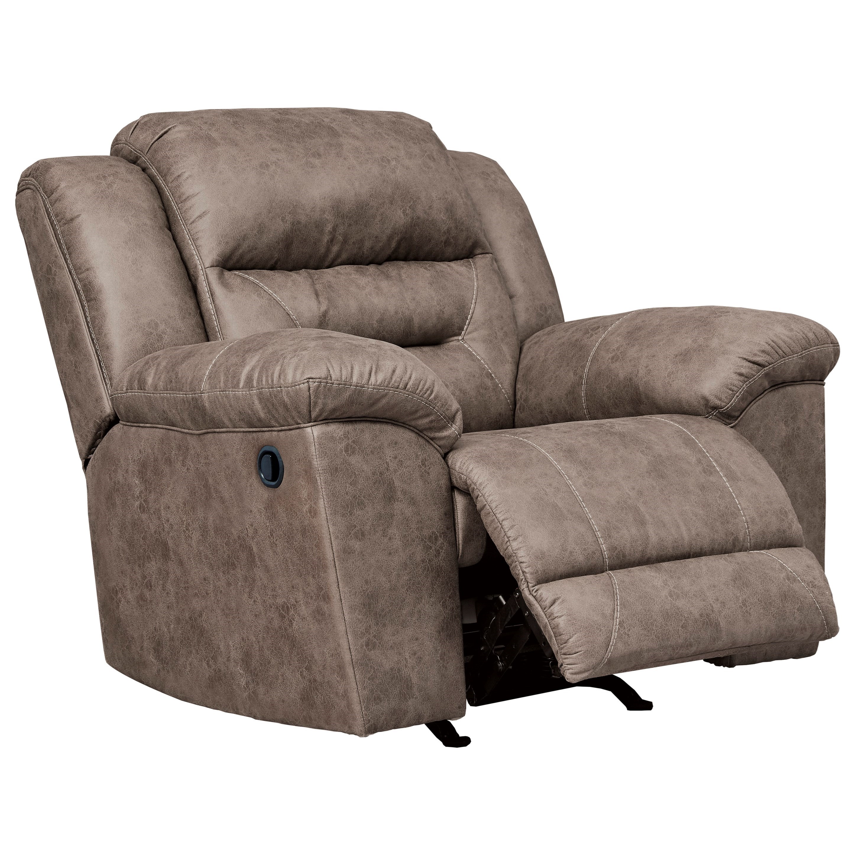 Signature Design by Ashley Stoneland 3990525 Faux Leather Rocker