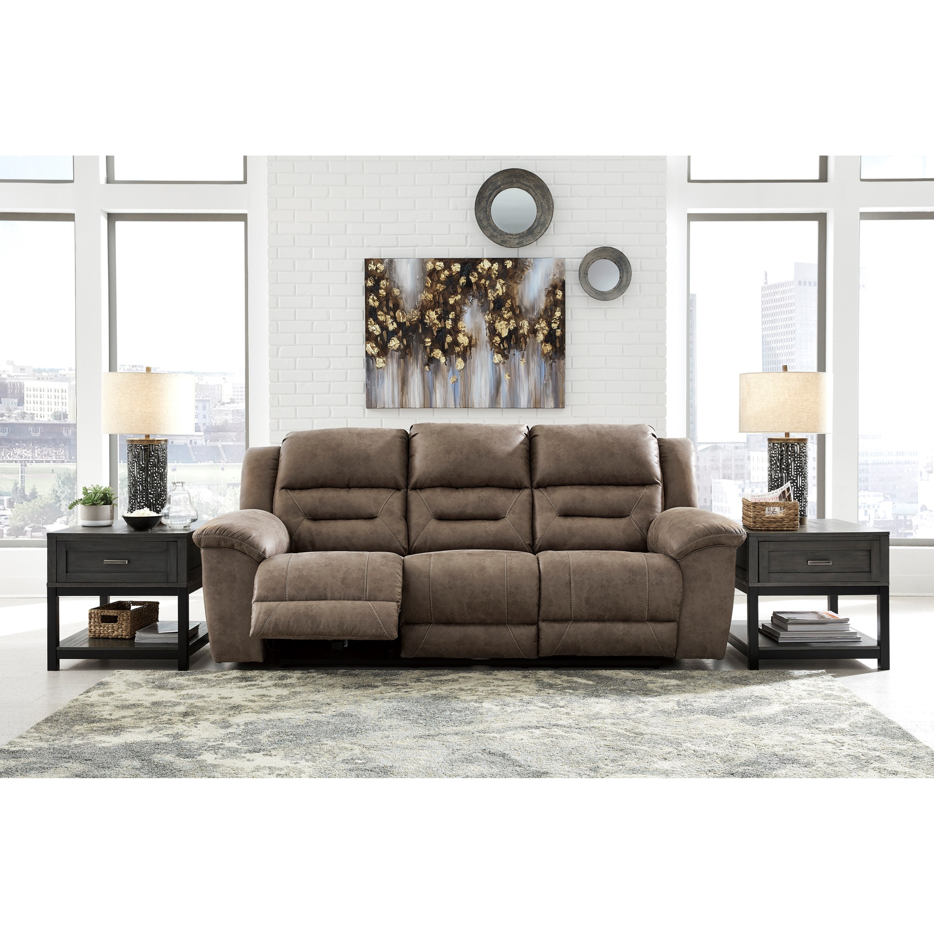 Signature Design by Ashley Stoneland 3990587 Faux Leather
