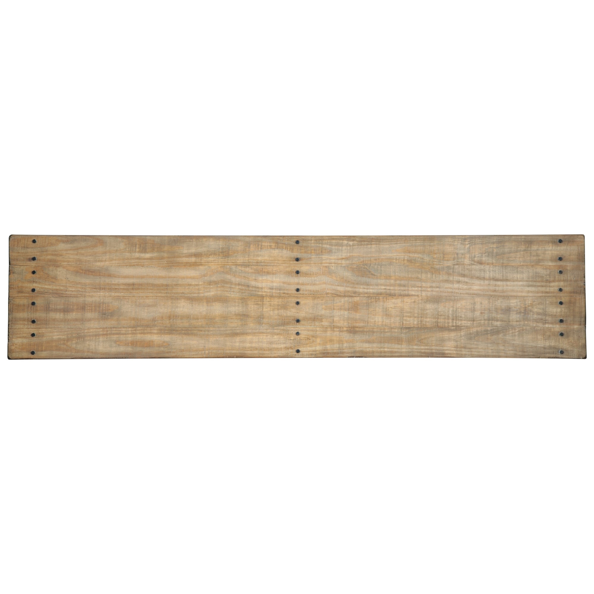 Signature Design by Ashley Susandeer A4000219 Solid Wood Rustic Console
