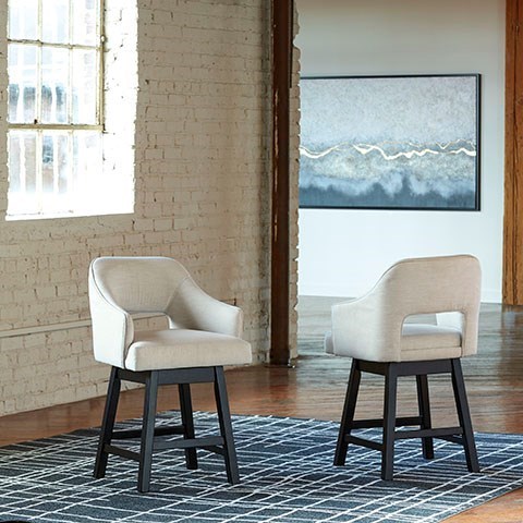 Ashley furniture 2025 bar stools swivel