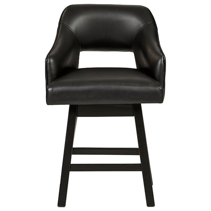 Benchcraft Tallenger D380 924 Contemporary Upholstered Swivel Bar