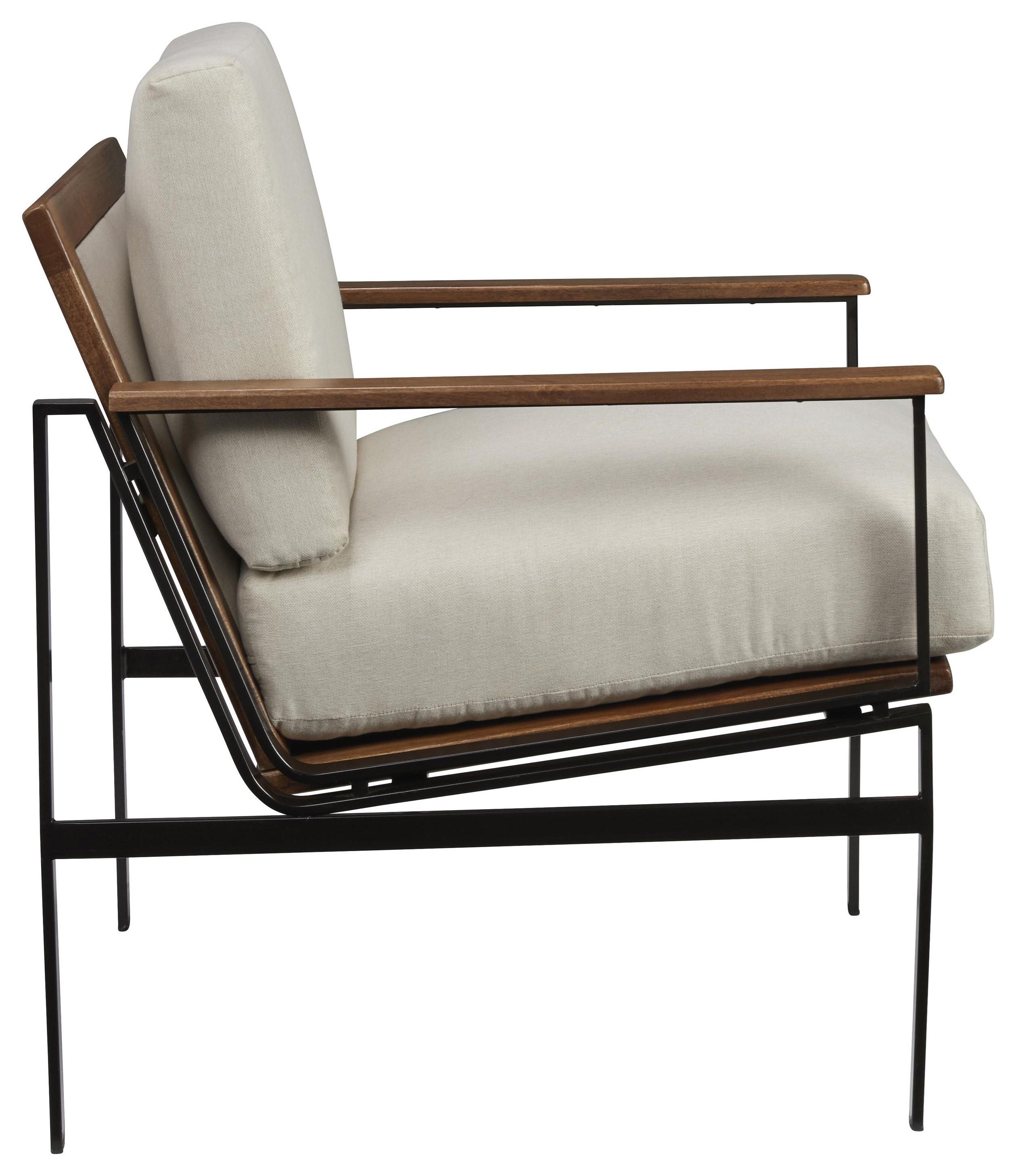 Ashley ivory accent chair sales