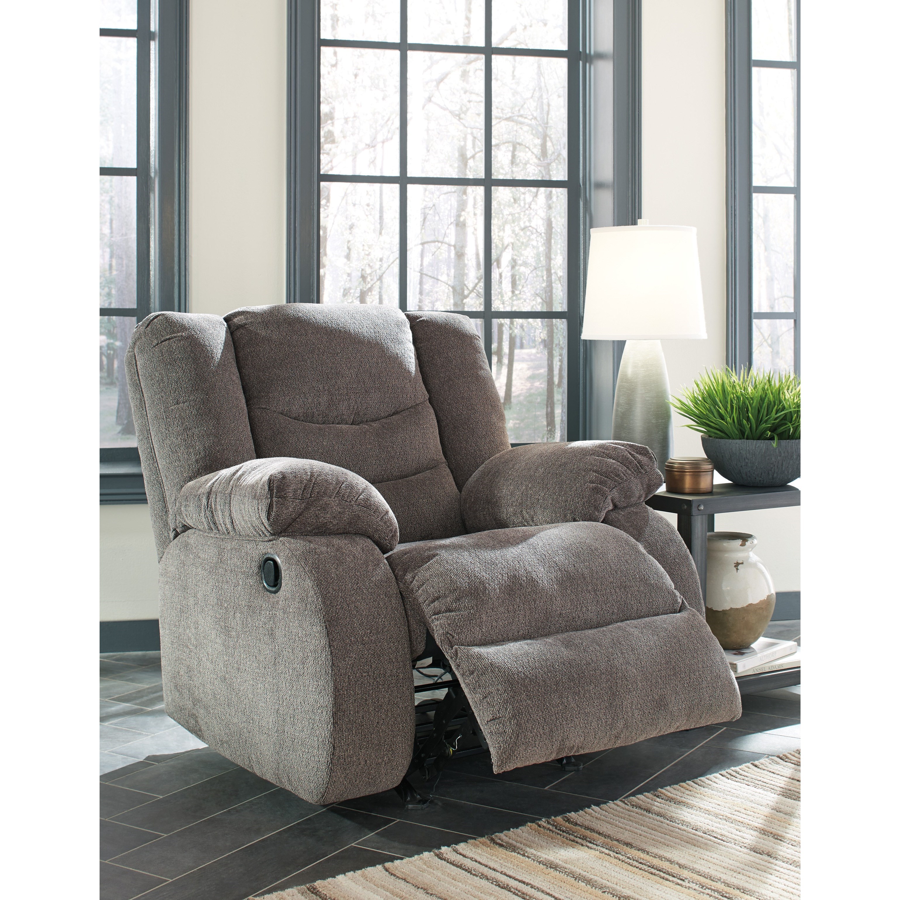 Signature Design by Ashley Tulen 98606 25 Contemporary Rocker Recliner Furniture and ApplianceMart Recliner Three Way