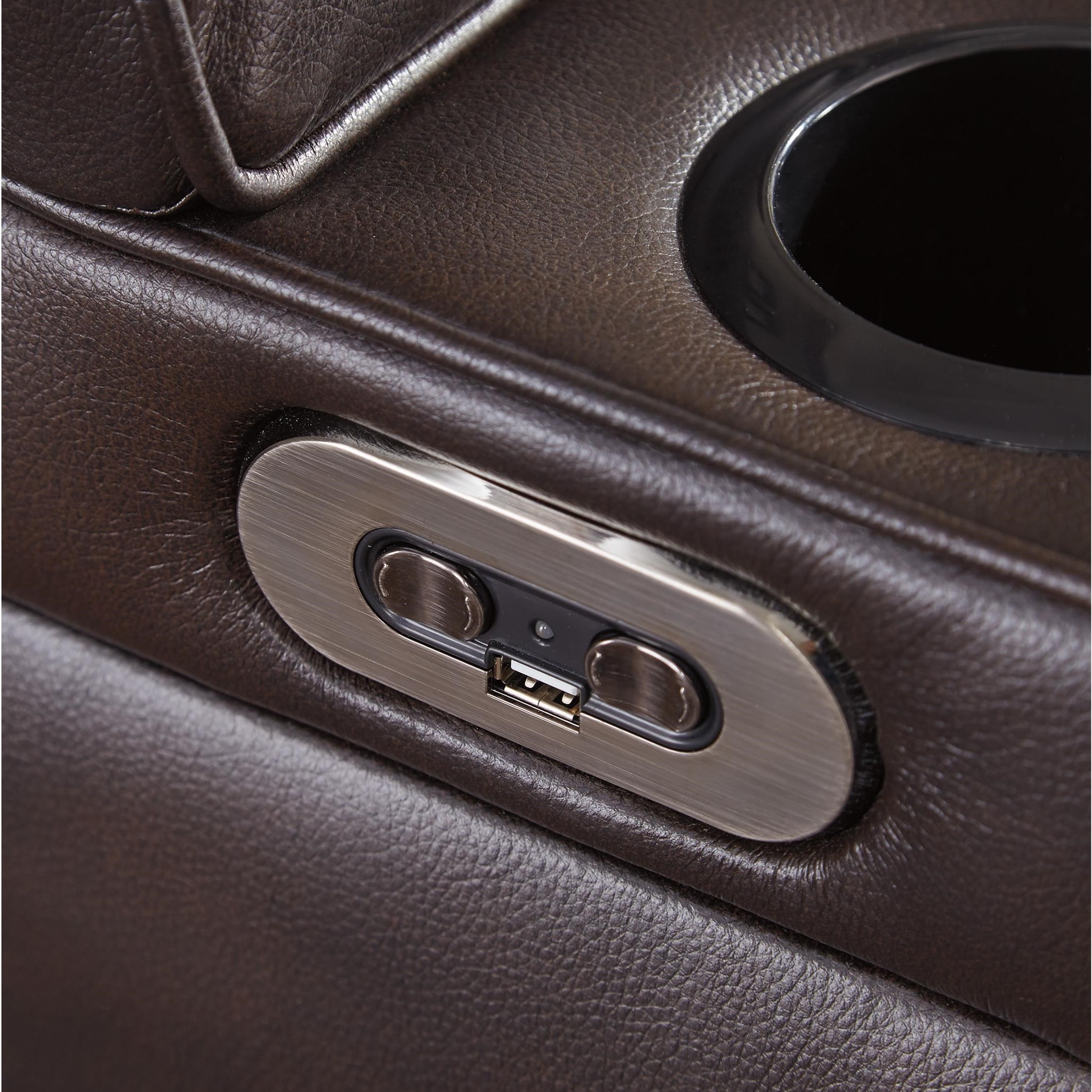 Warnerton power recliner sales with adjustable headrest