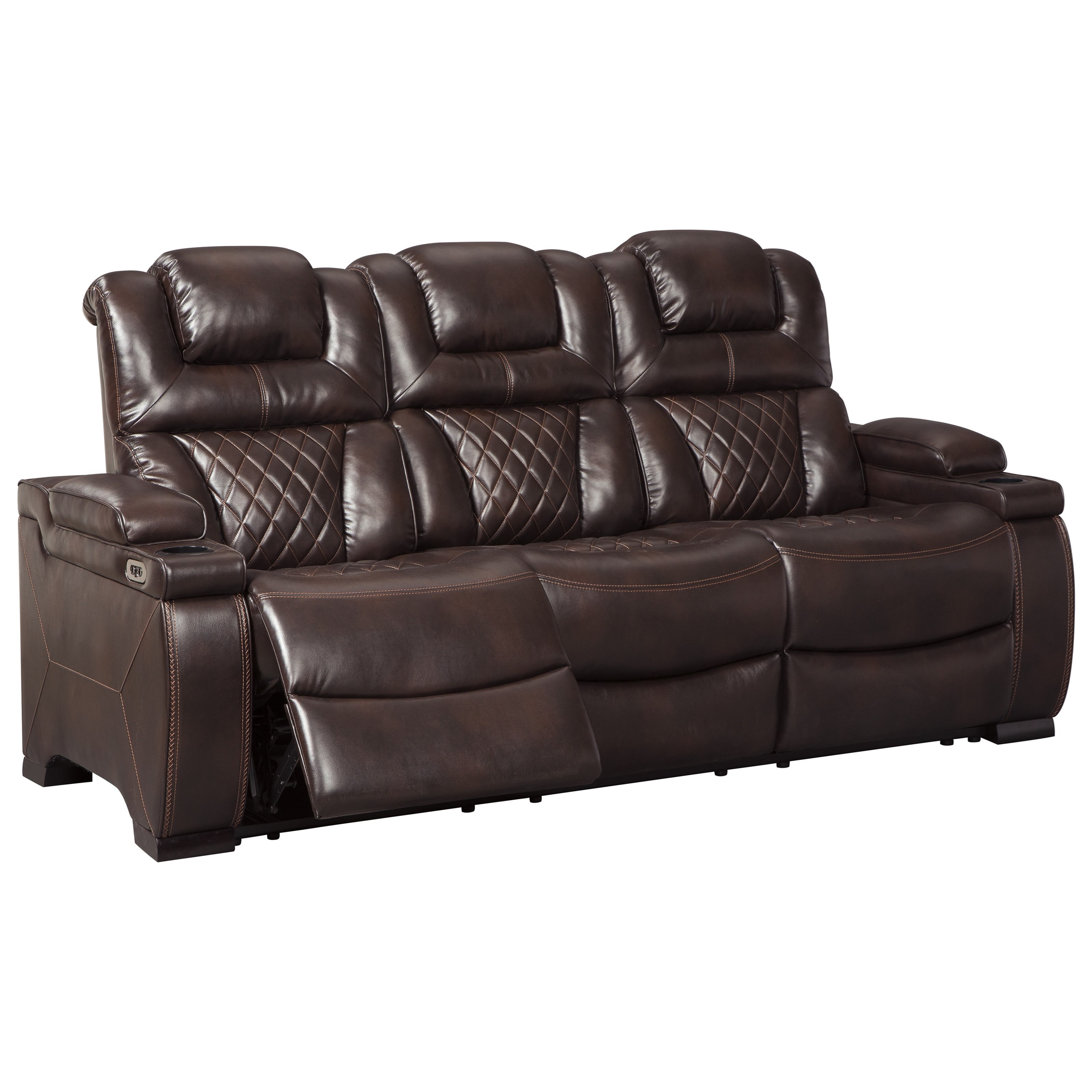 Ashley leather power reclining sofa 2025