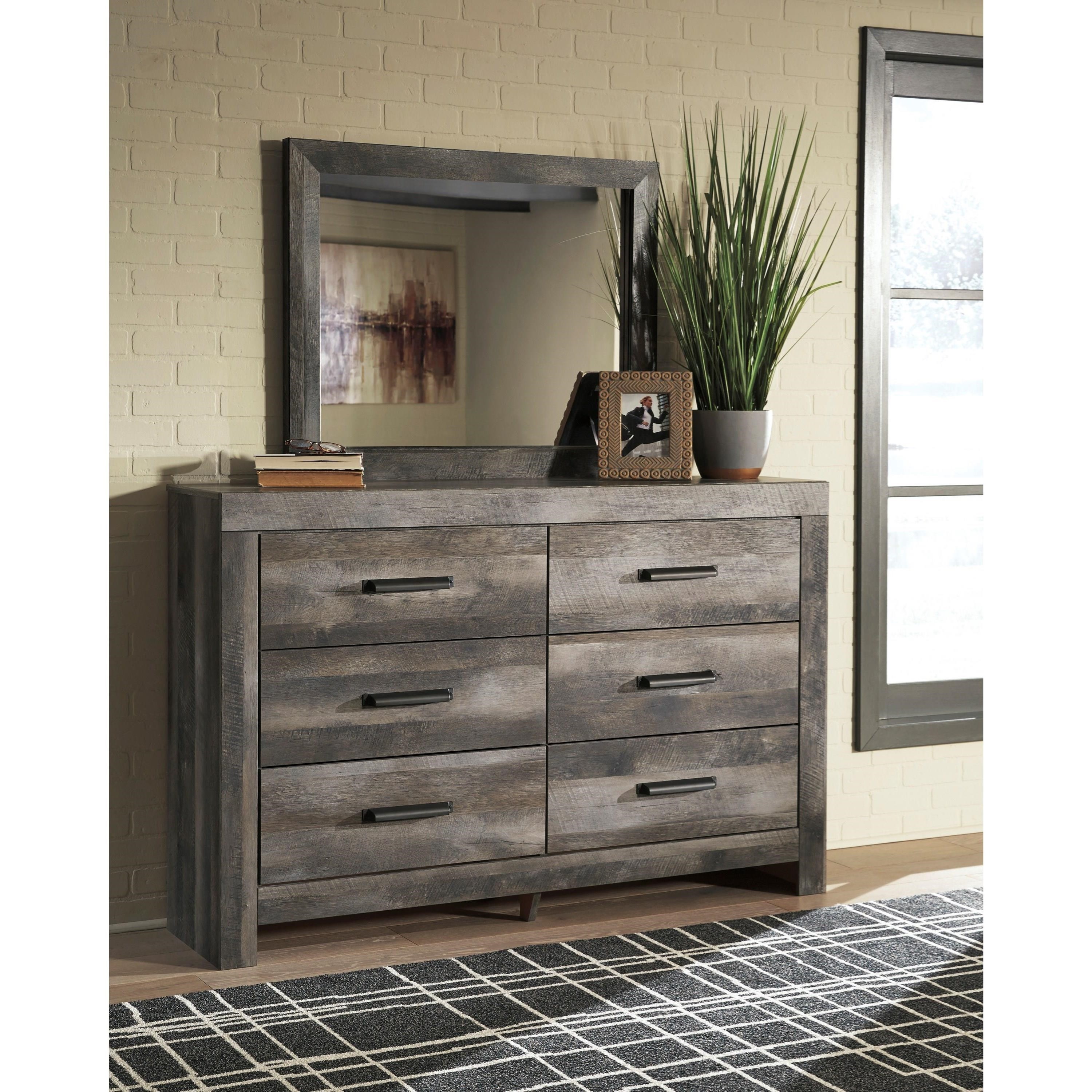 Ashley furniture cheap rustic dresser