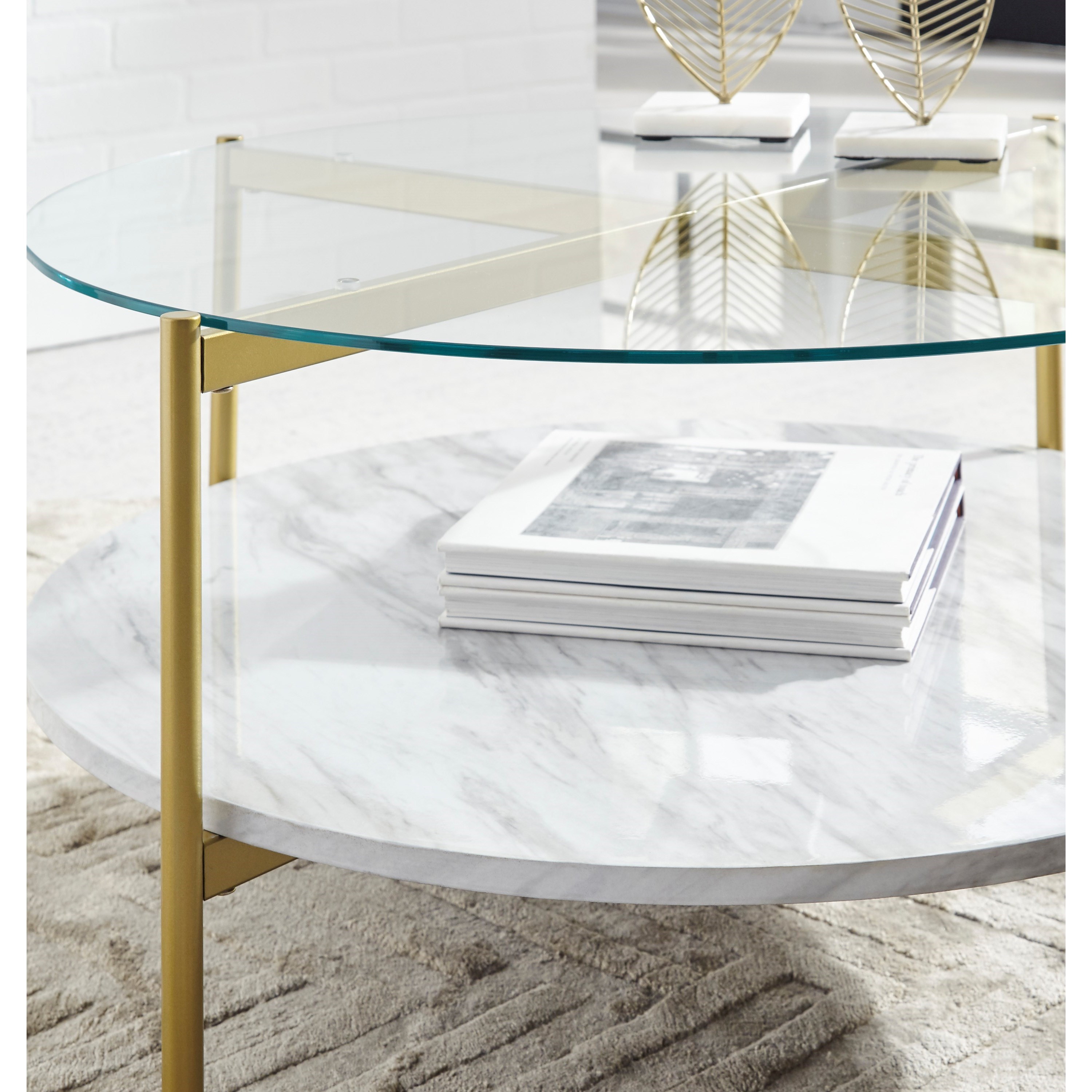 Value city marble coffee table deals