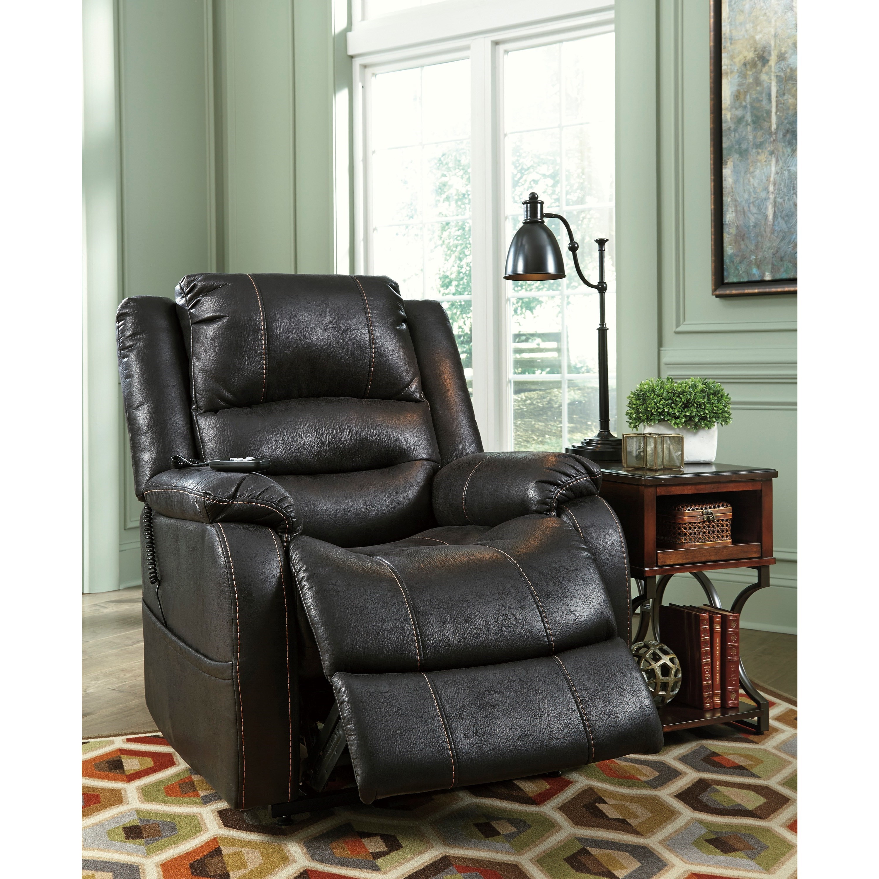 Ashley furniture yandel top power lift recliner