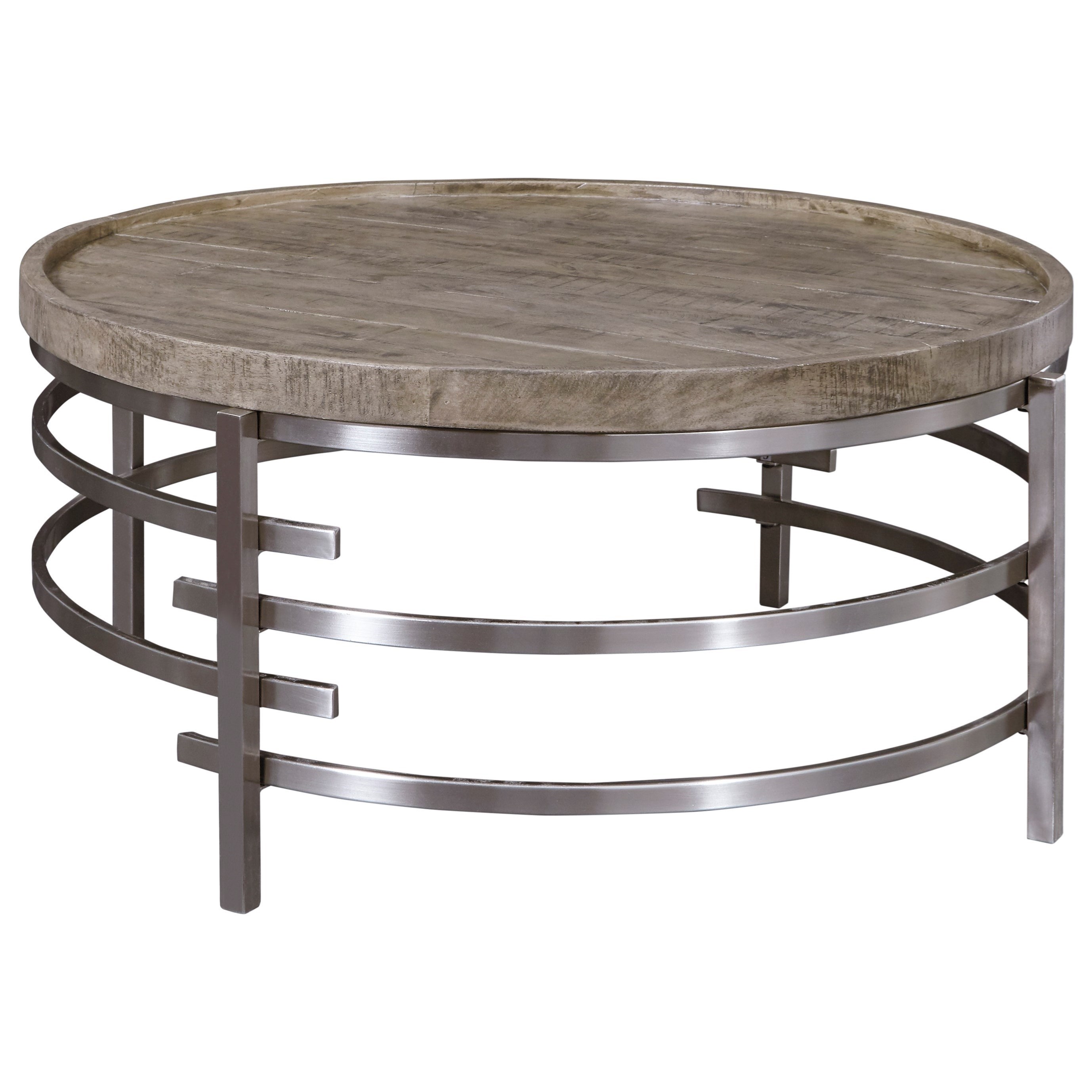 Signature Design by Ashley Zinelli T681-8 Round Cocktail Table 