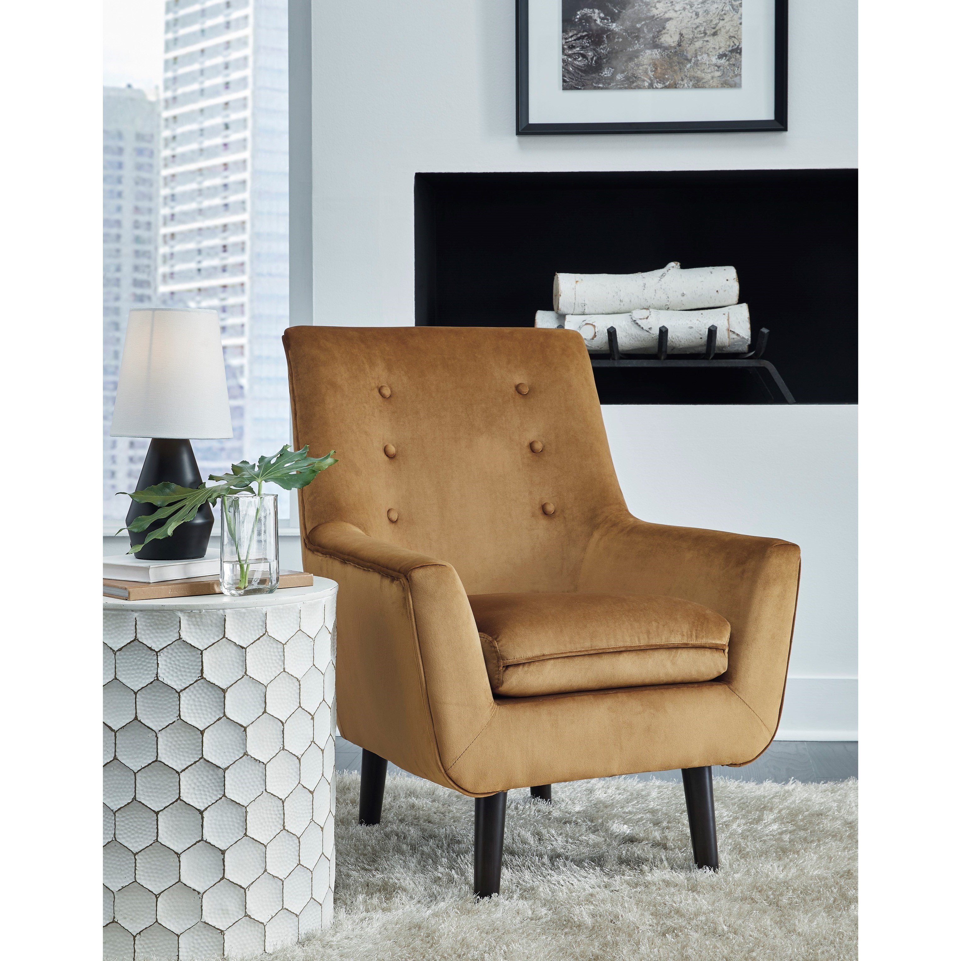 Ashley zossen accent deals chair