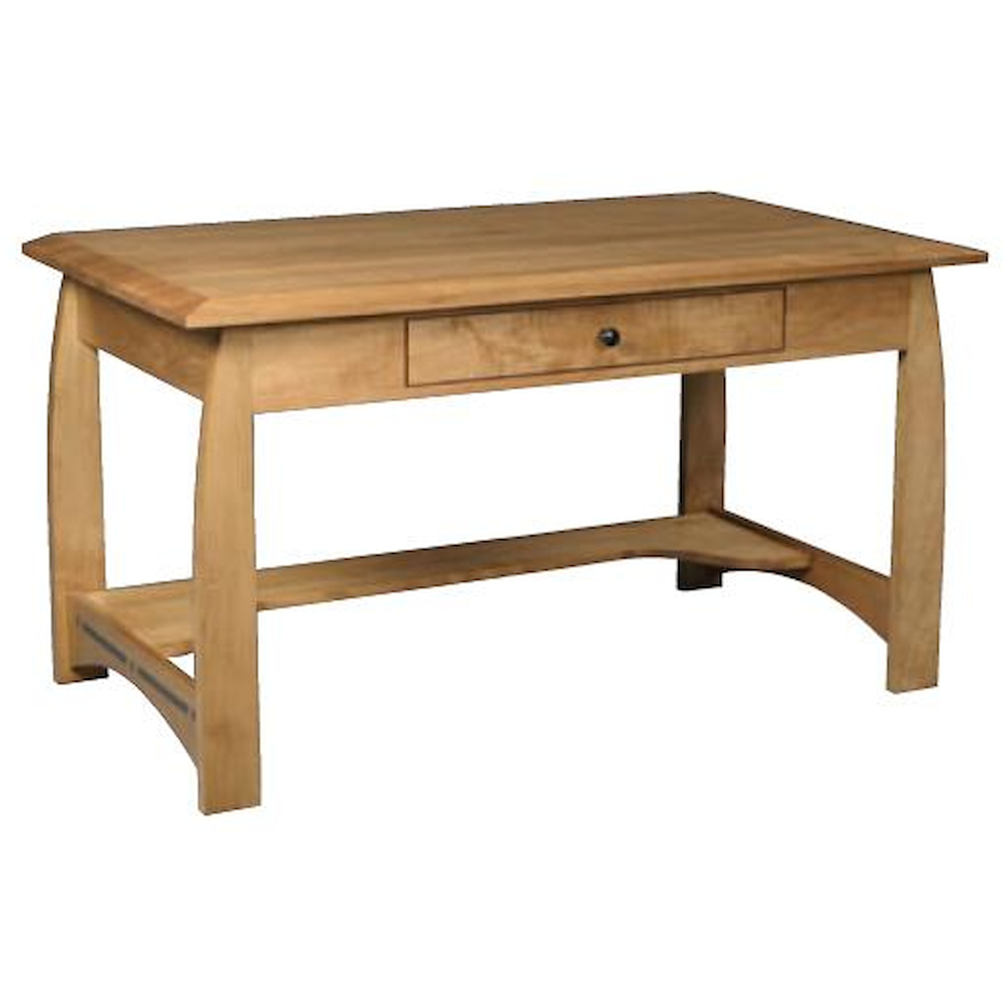 Aspen ECACD Computer Desk with Keyboard Drawer Reeds Furniture