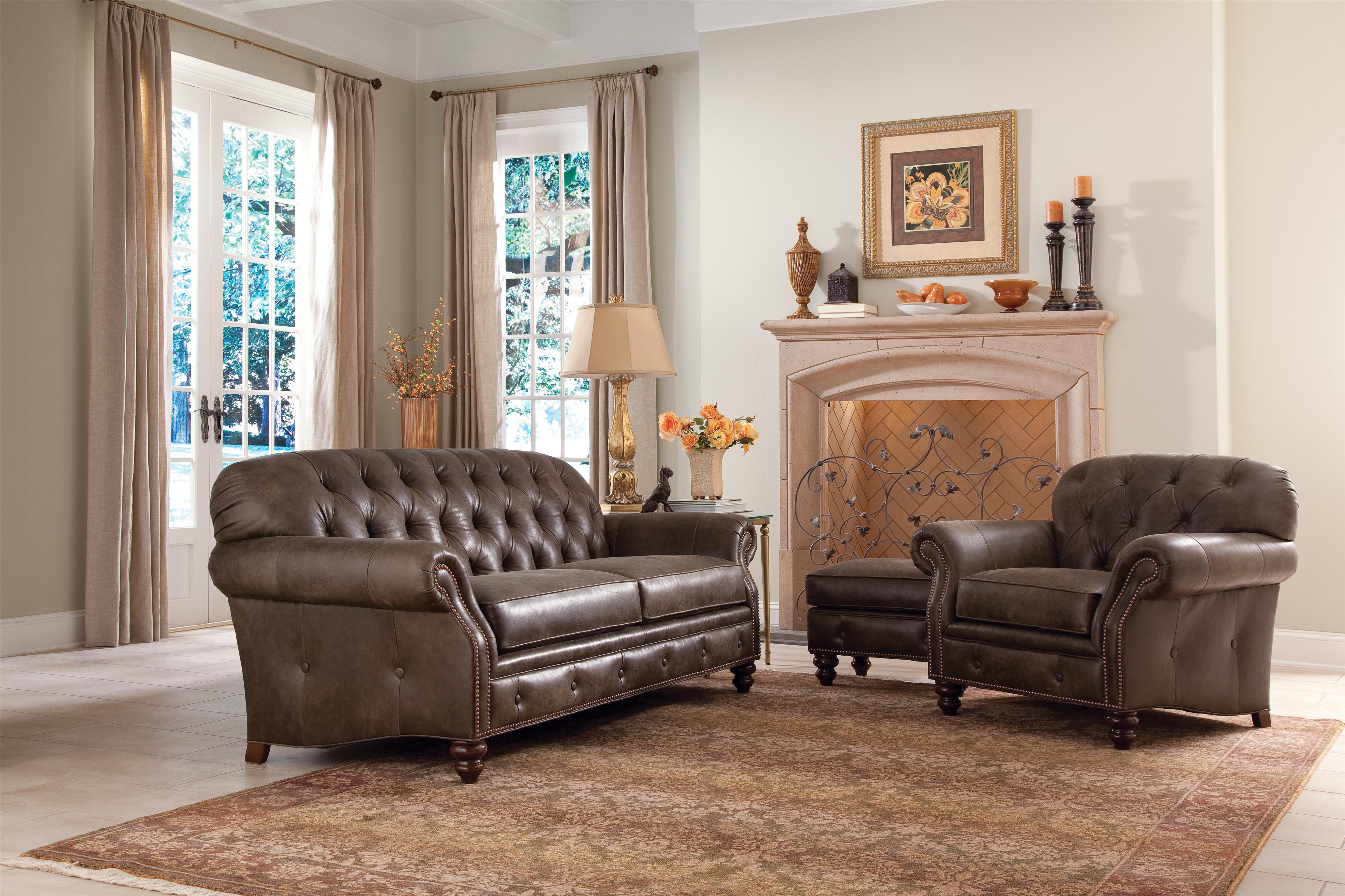 Smith brothers shop leather sectional