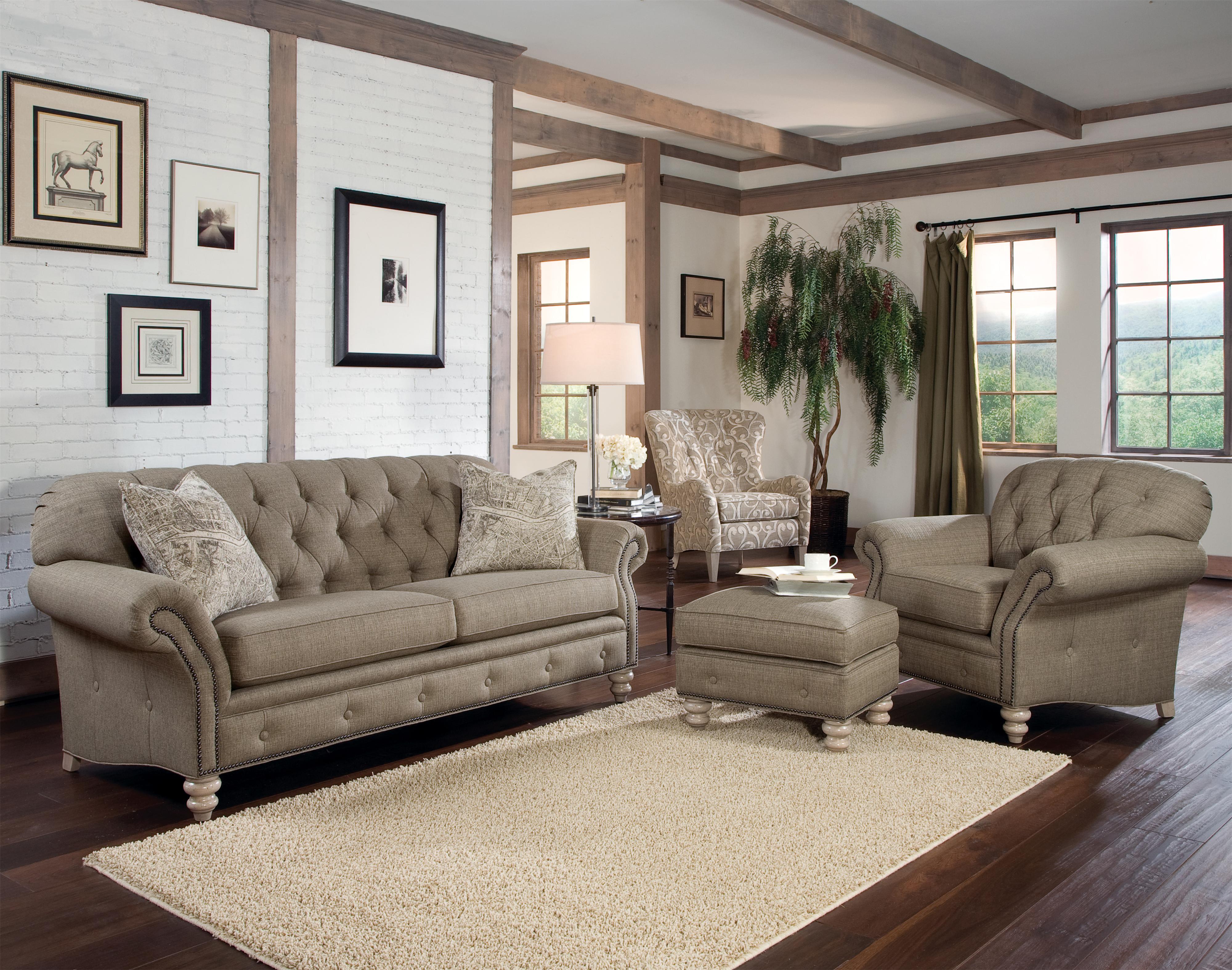 Nailhead chairs for living room sale
