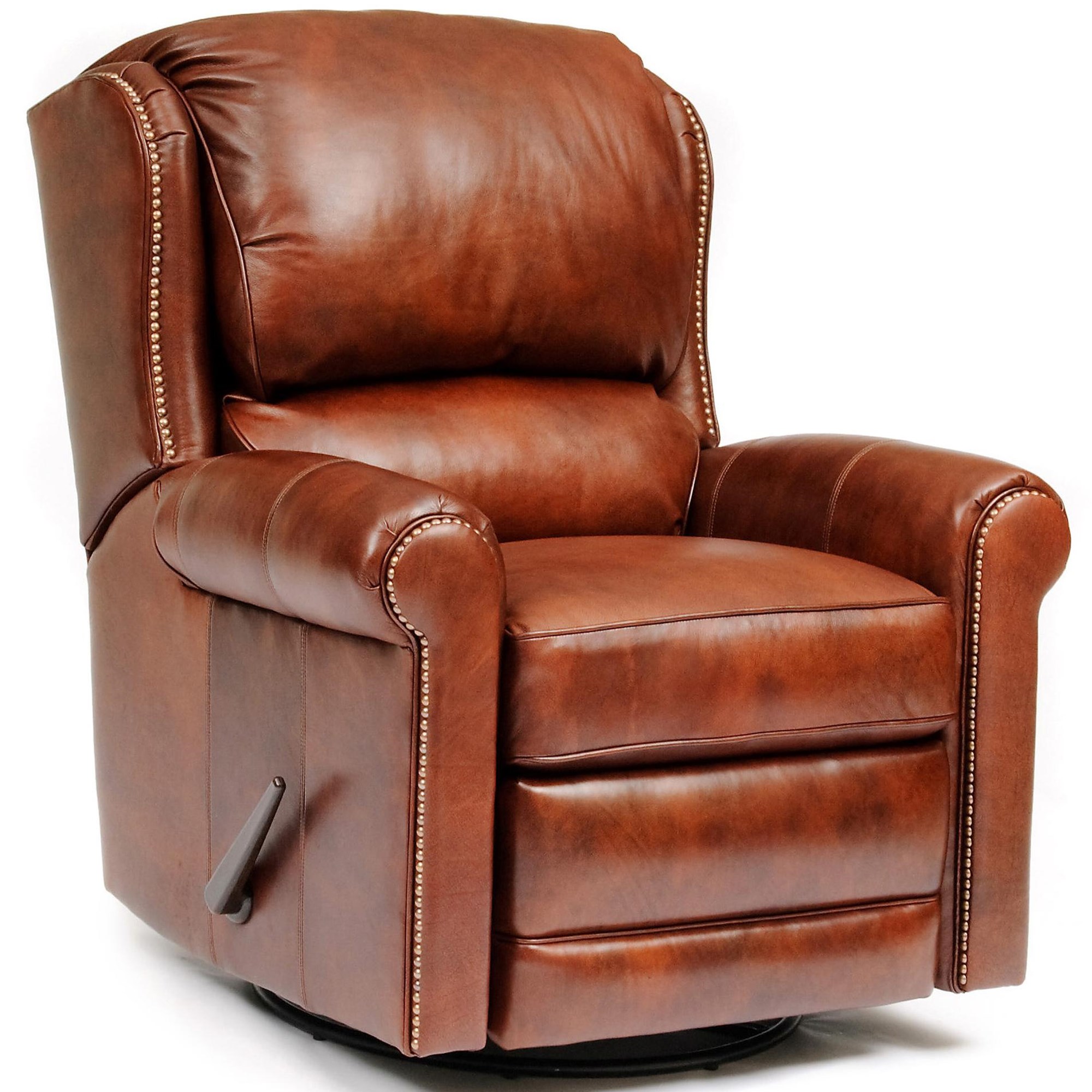 Smith Brothers 720L 000720598818 Casual Leather Swivel Glider Reclining  Chair | Weinberger's Furniture | Recliner - Three Way