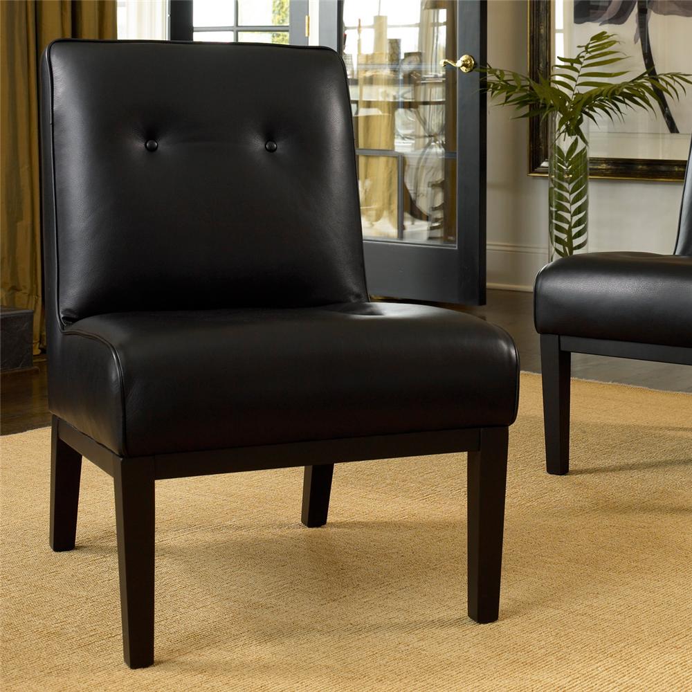 Armless deals accent chair