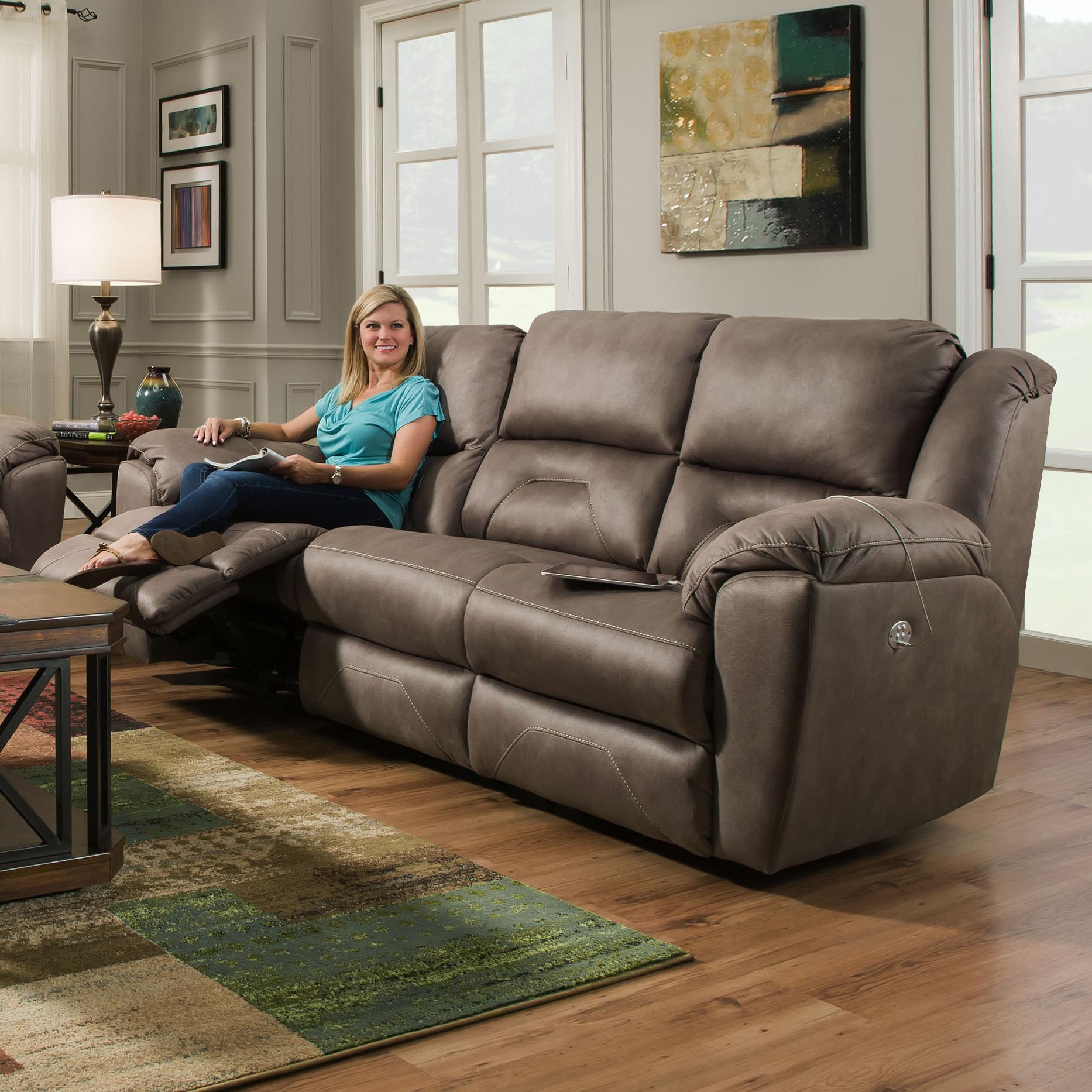 Power Reclining Sofa Value City Double Recliners Loveseat Value