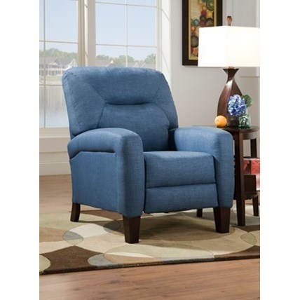 Southern Motion SoHo 1635 Transitional High Leg Recliner Wayside