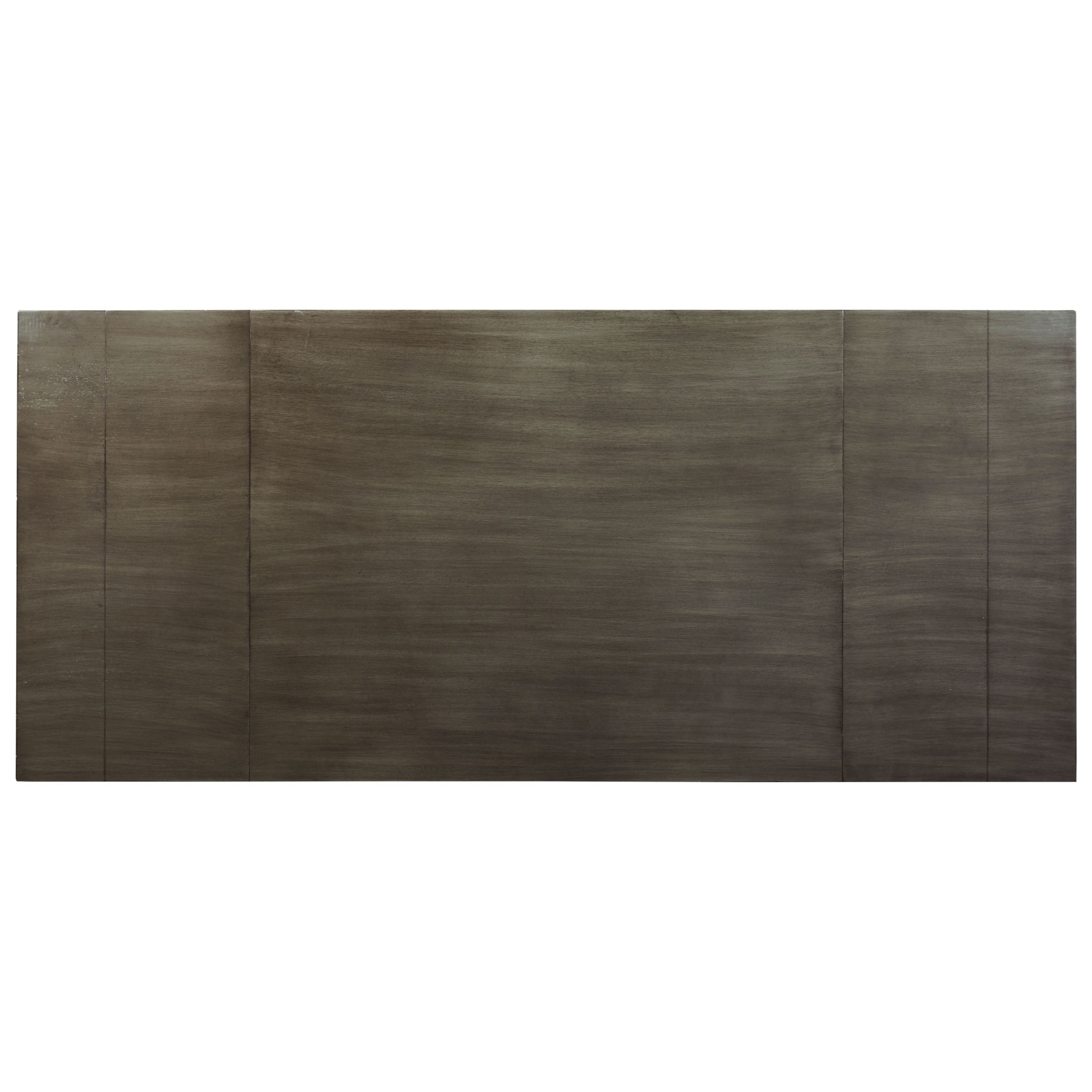 Standard Furniture Omaha Grey 16681 Trestle Dining Room Table with Two