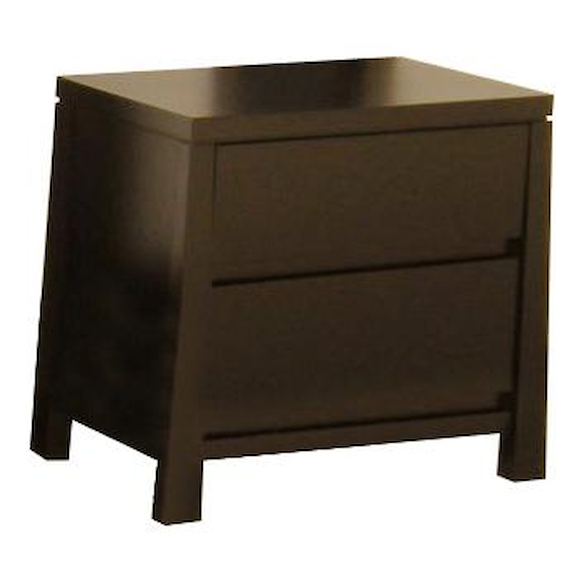 Essentials for Living Motif 1104 2 Drawer Nightstand Simon's Furniture Nightstands
