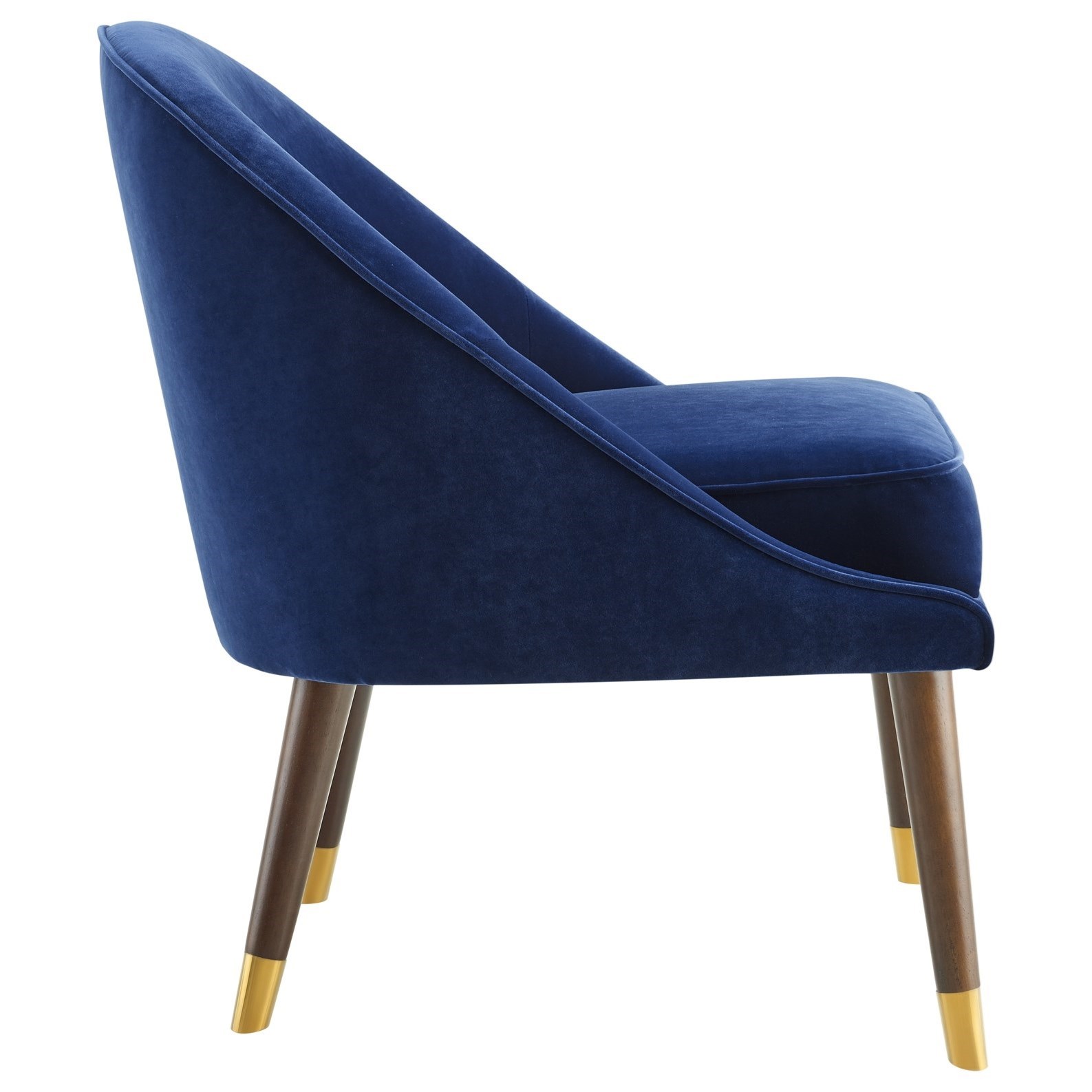 Steve Silver Avalon AV850ACN Mid Century Modern Velvet Accent