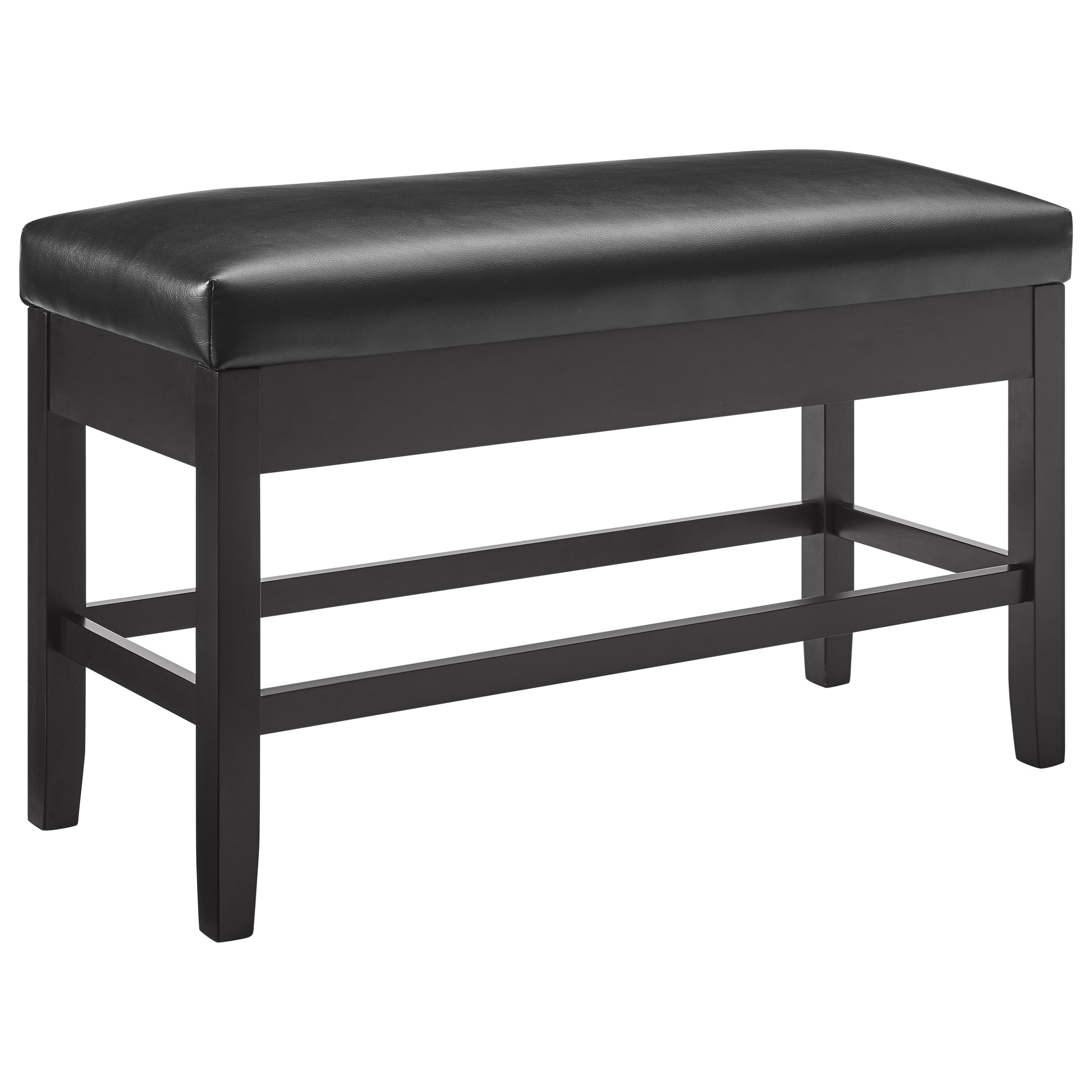 Counter height clearance benches with backs