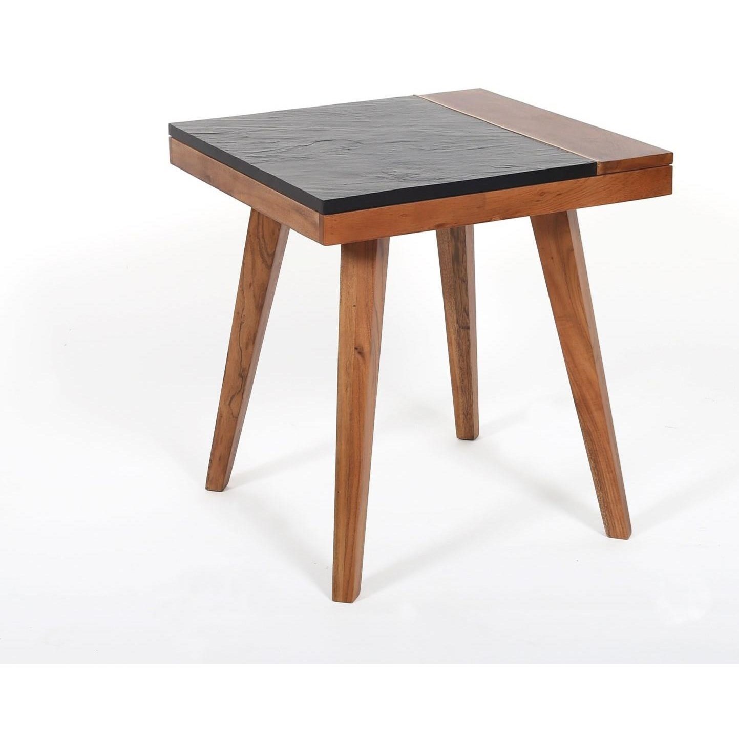 Steve Silver Caspian CP100E Mid Century Modern Square End Table