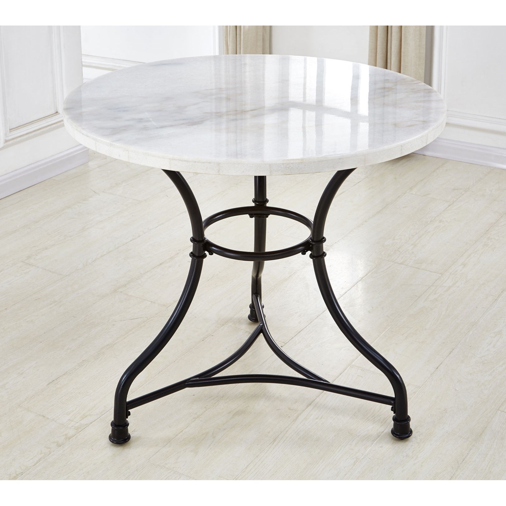Steve Silver Claire CR340T Contemporary Round Bistro Table with
