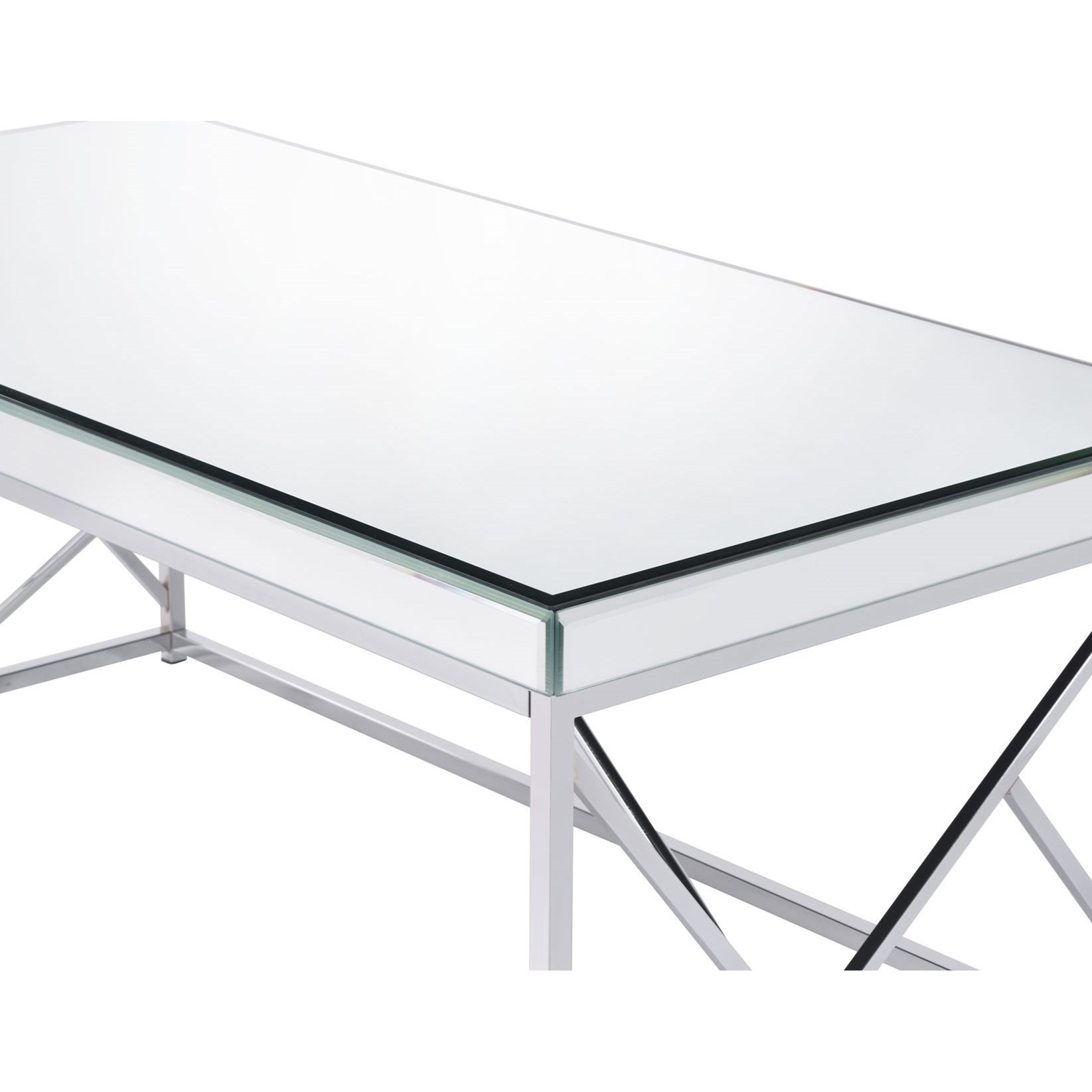 Piazzo mirrored sales top coffee table