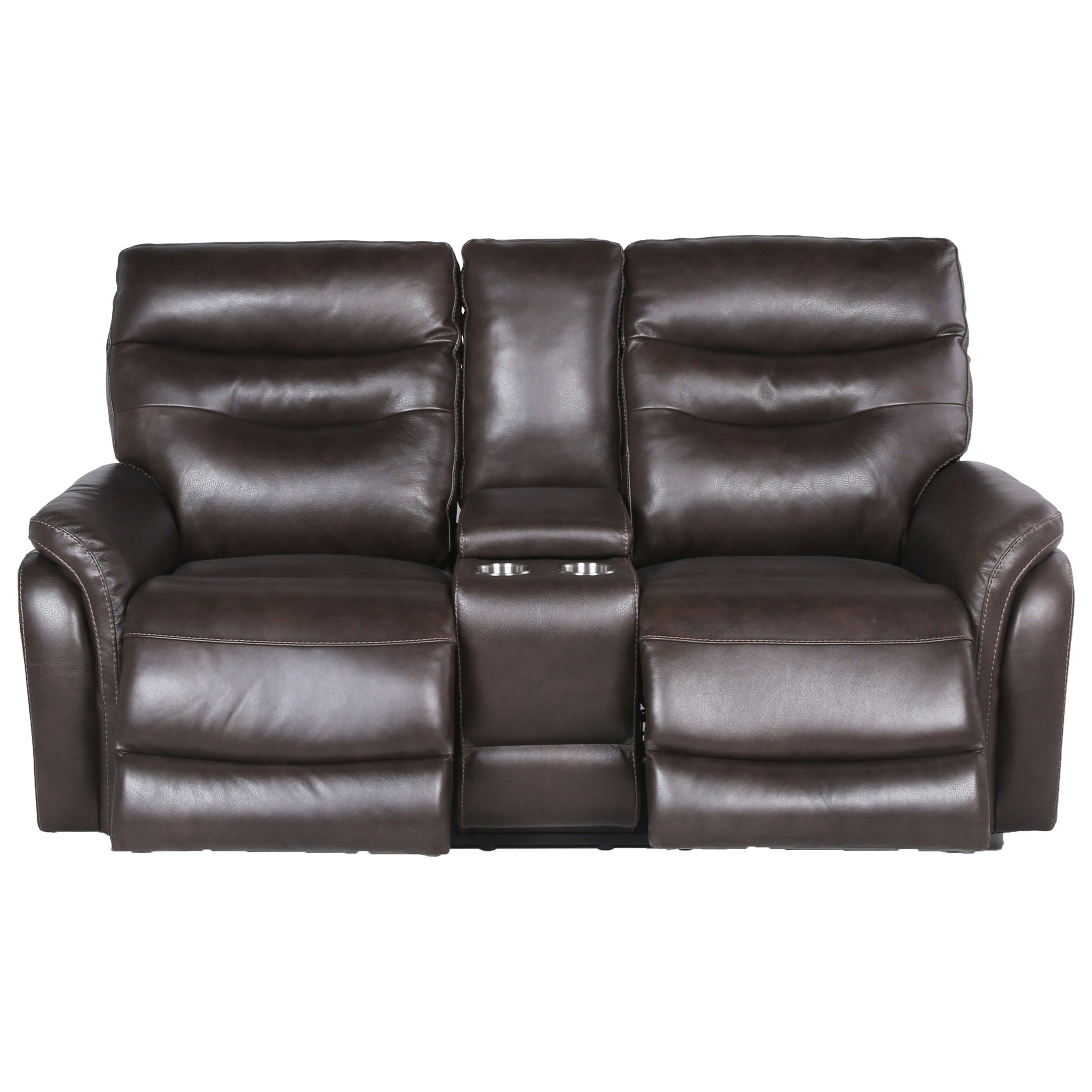 Steve Silver Fortuna FT850LC Contemporary Power Reclining Loveseat
