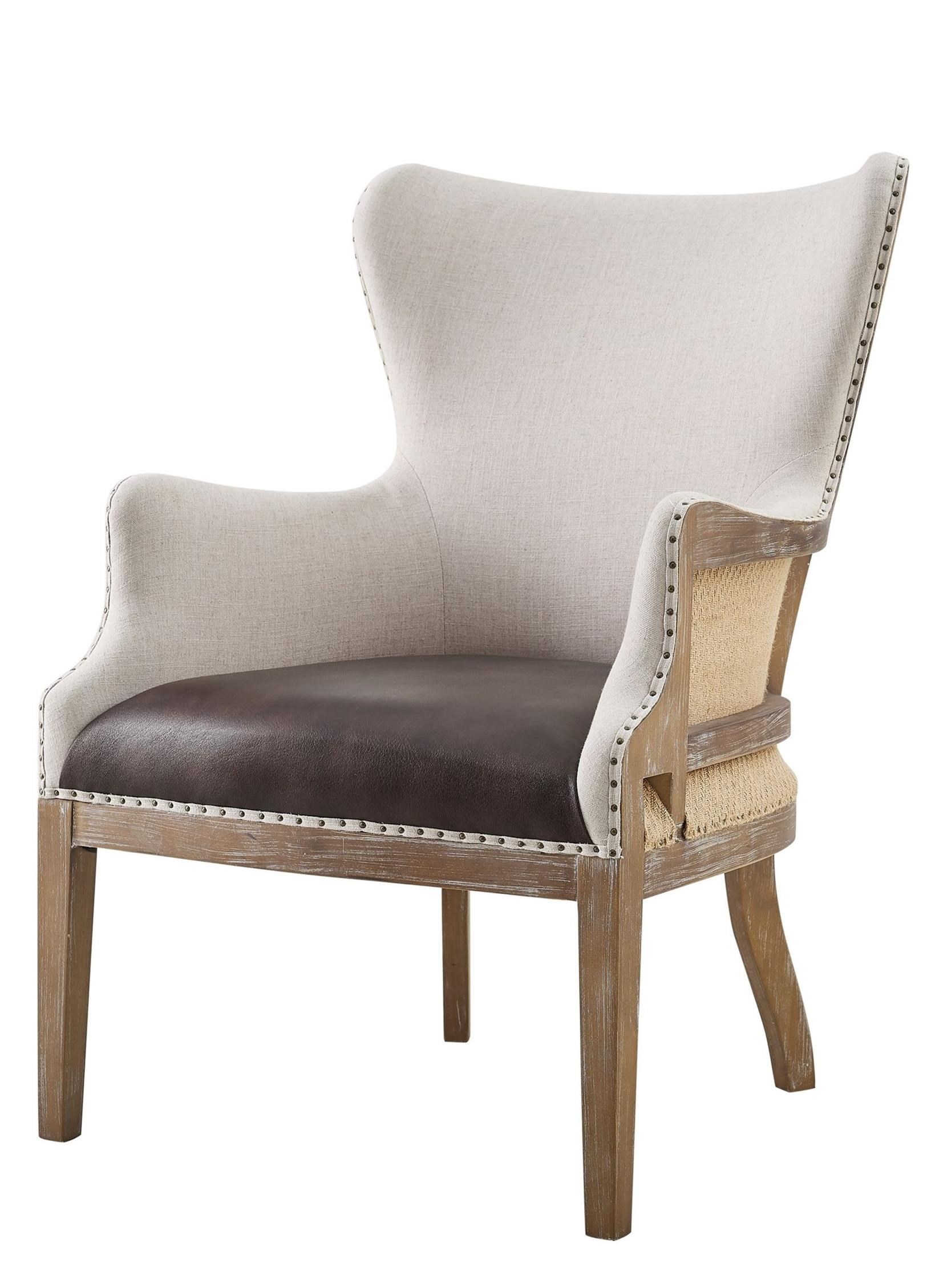 Rustic 2025 wingback chair
