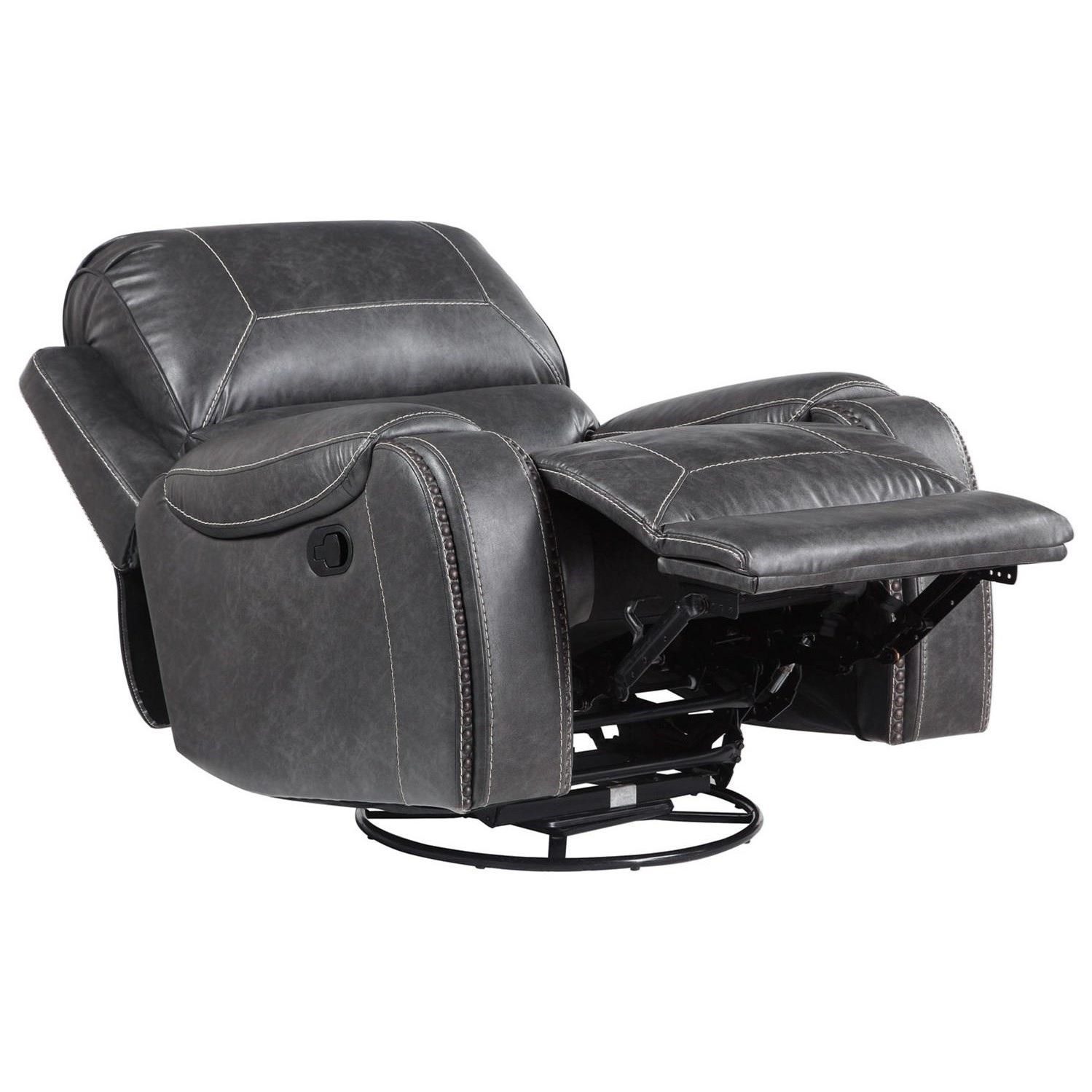 Black swivel glider 2025 recliner